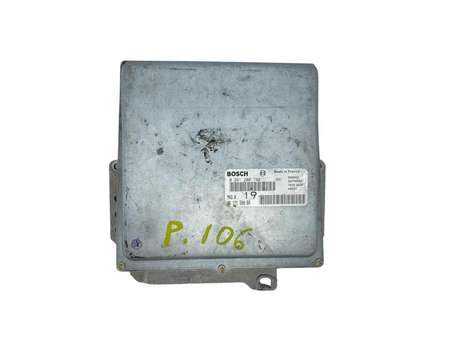 Steuergerät 0261200780 9617150080 PSA Bosch 62148 main product photo