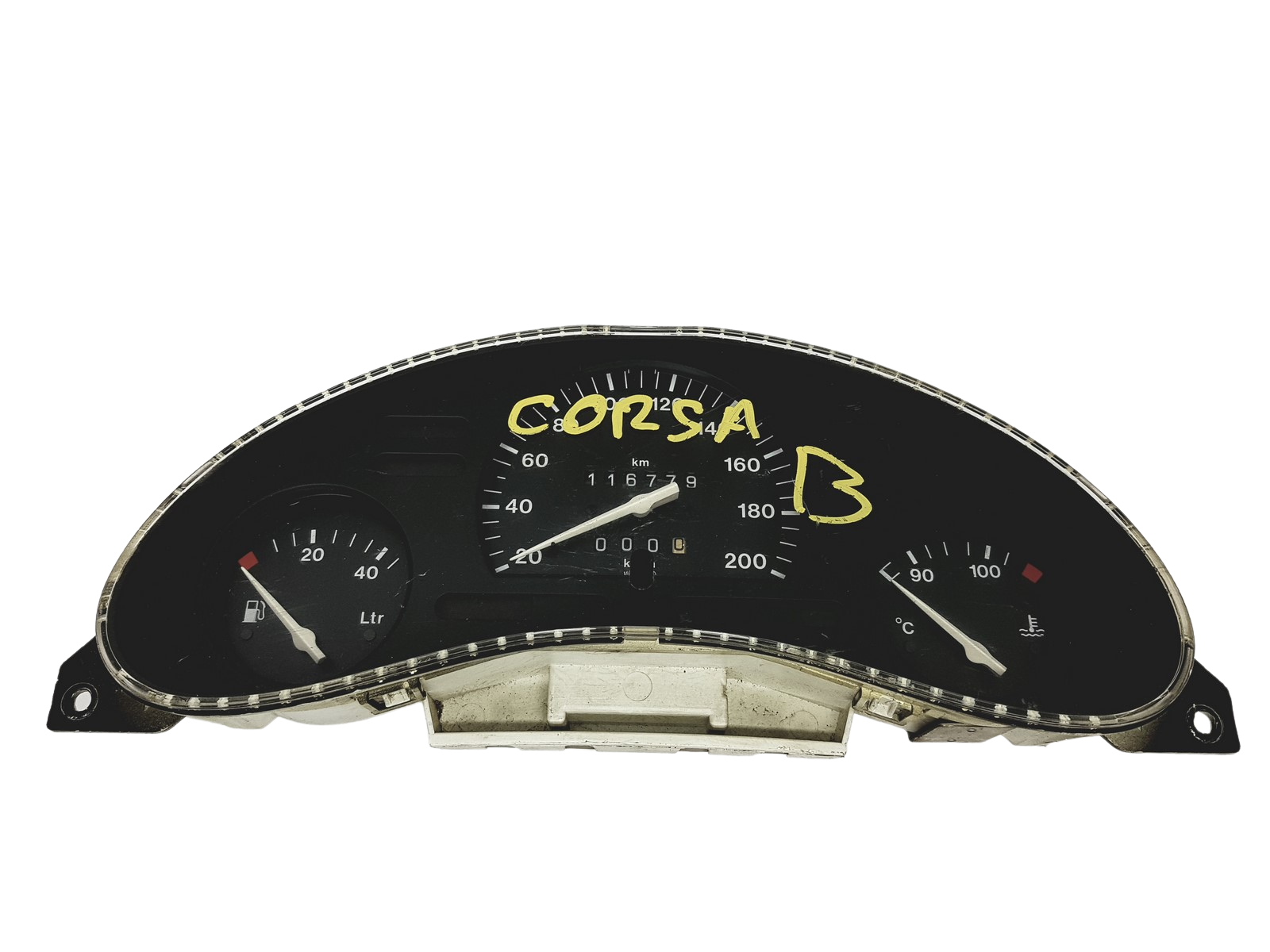 Tacho Kombiinstrument Opel Corsa B 90386322 81117760 53894 main product photo