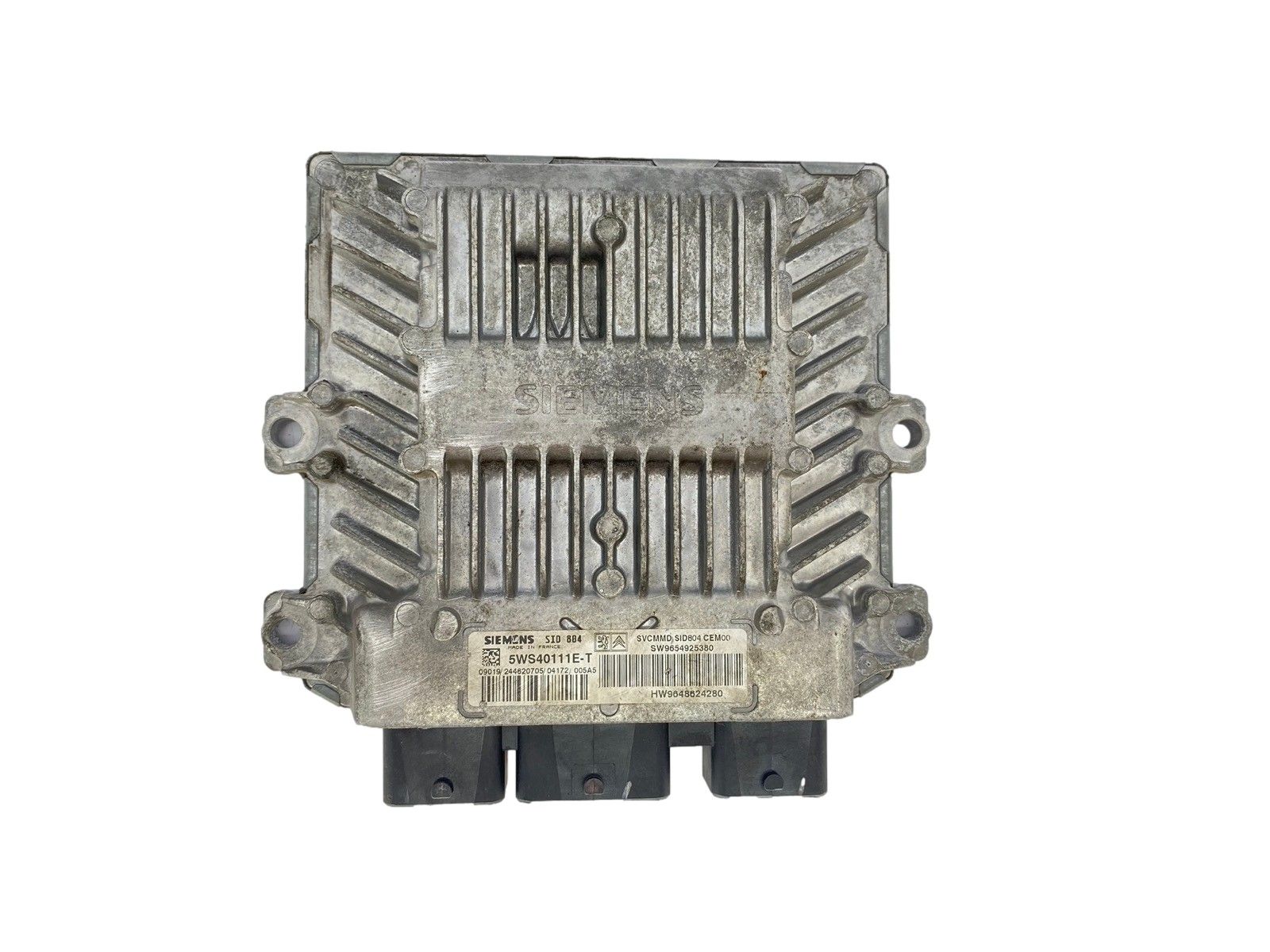 Steuergerät 5WS40111E-T 9654925380 9648624280 PSA Siemens 60263 main product photo