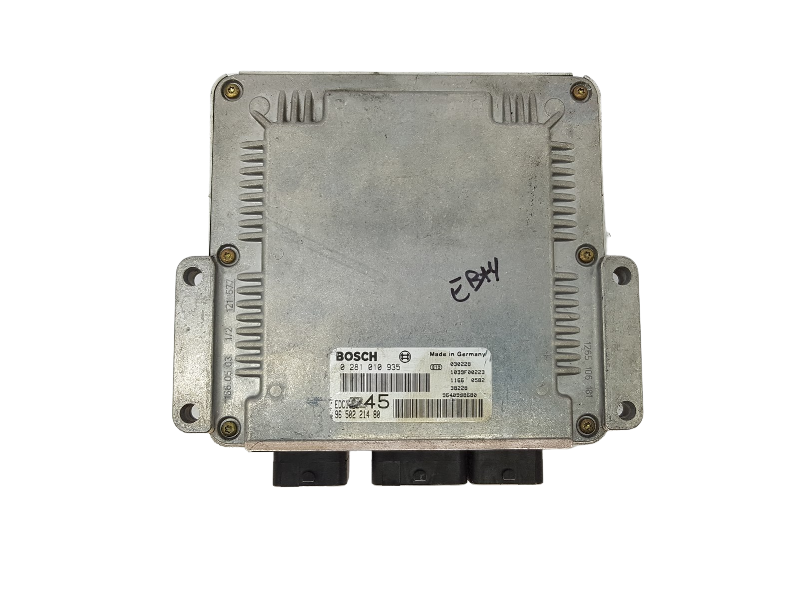 Steuergerät 0281010935 9640938680 9650221480 PSA Bosch 16402 main product photo