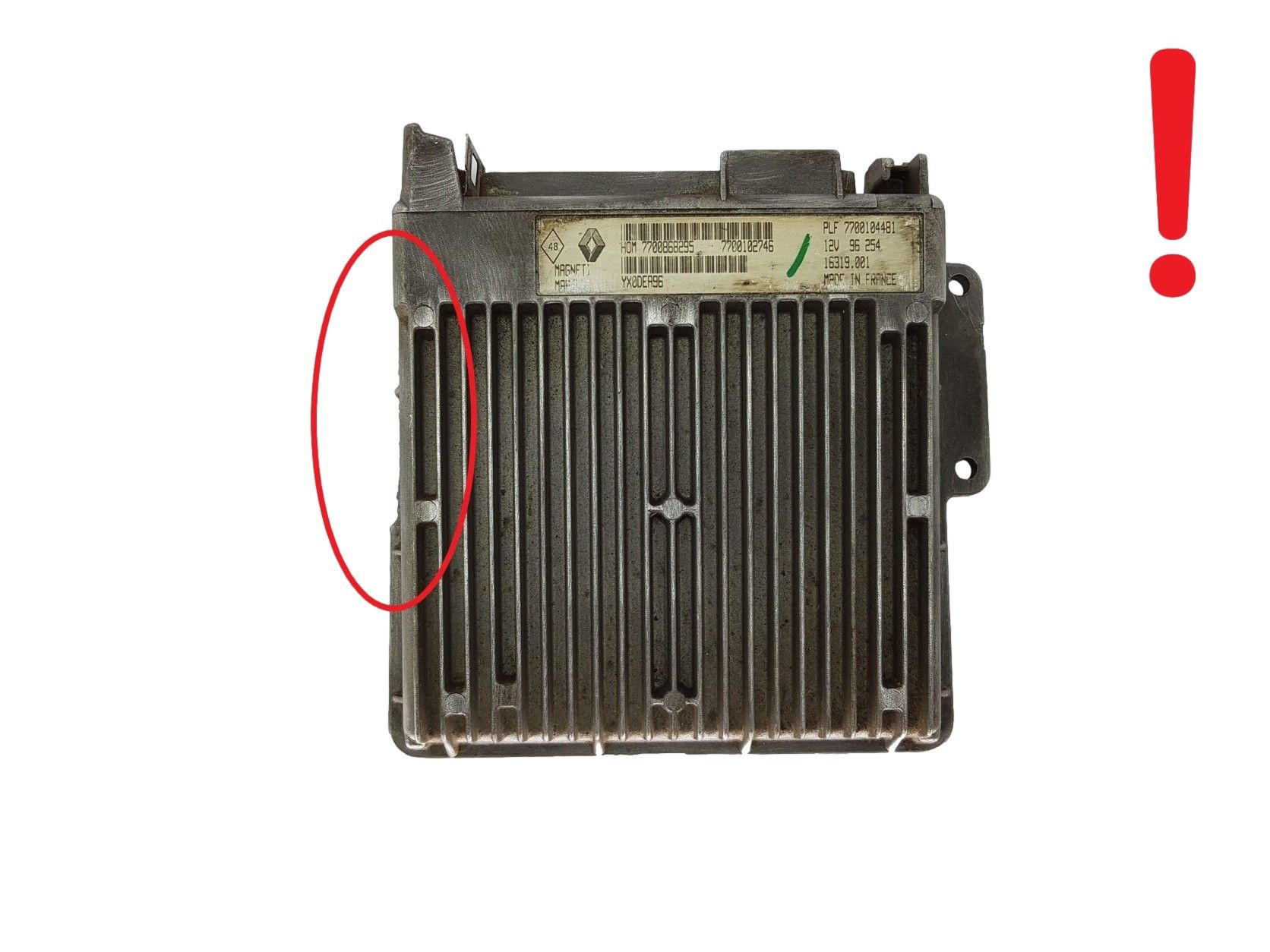 Steuergerät 7700868295 7700102746 7700104481 Renault Magneti 18061 main product photo