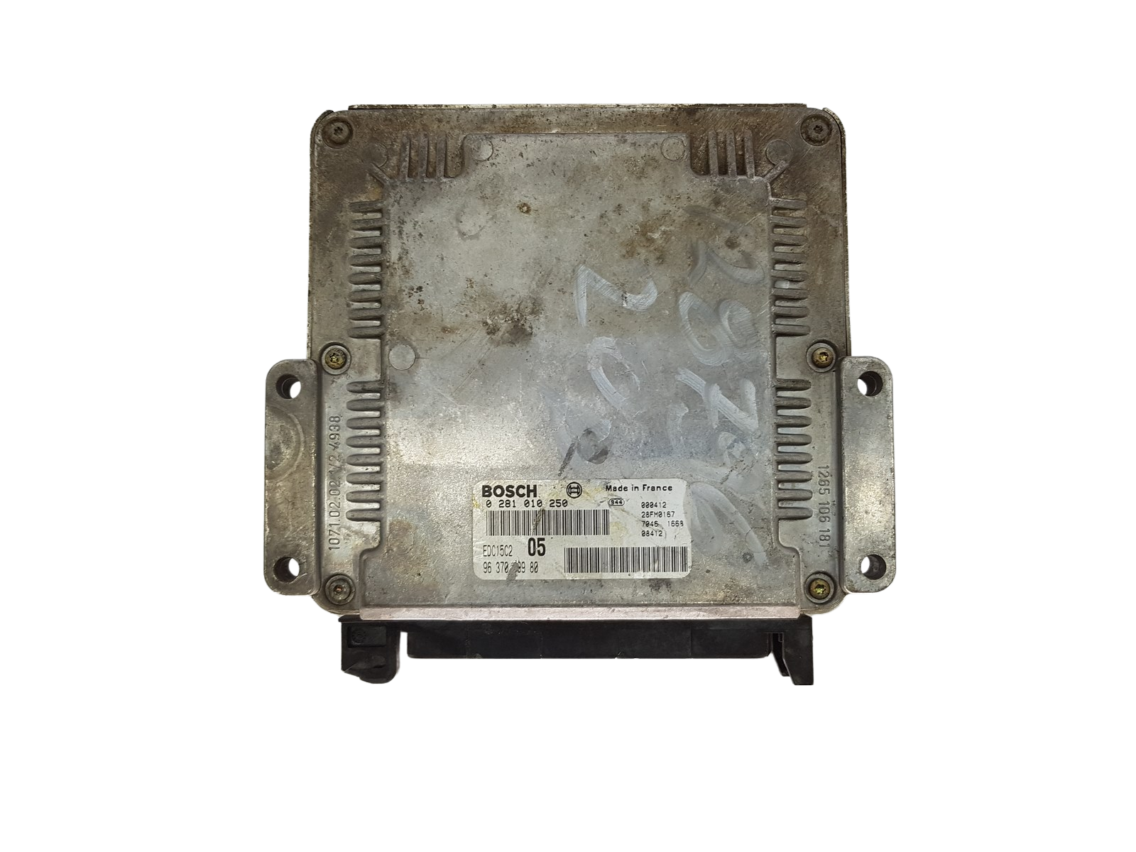 Steuergerät 0281010250 9637089980 28FM0167 PSA Bosch 19431 main product photo