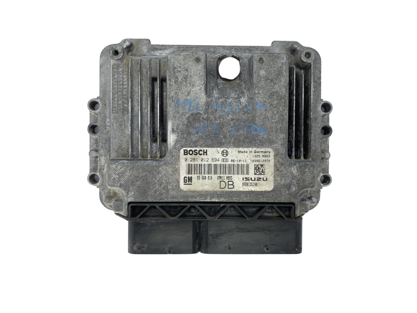 Steuergerät Opel 55560810 0281012694 8980135190 Bosch GM 53784 main product photo