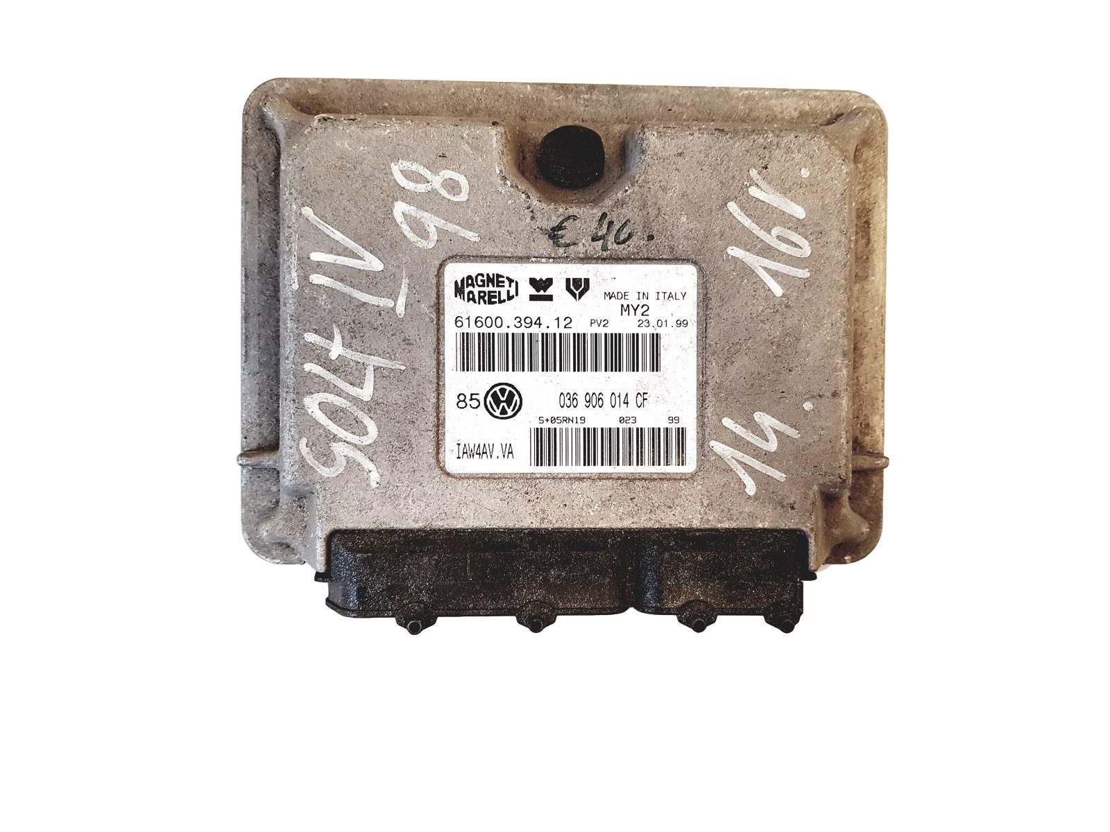 Steuergerät 036906014CF 61600.394.12 VW Magneti Marelli main product photo
