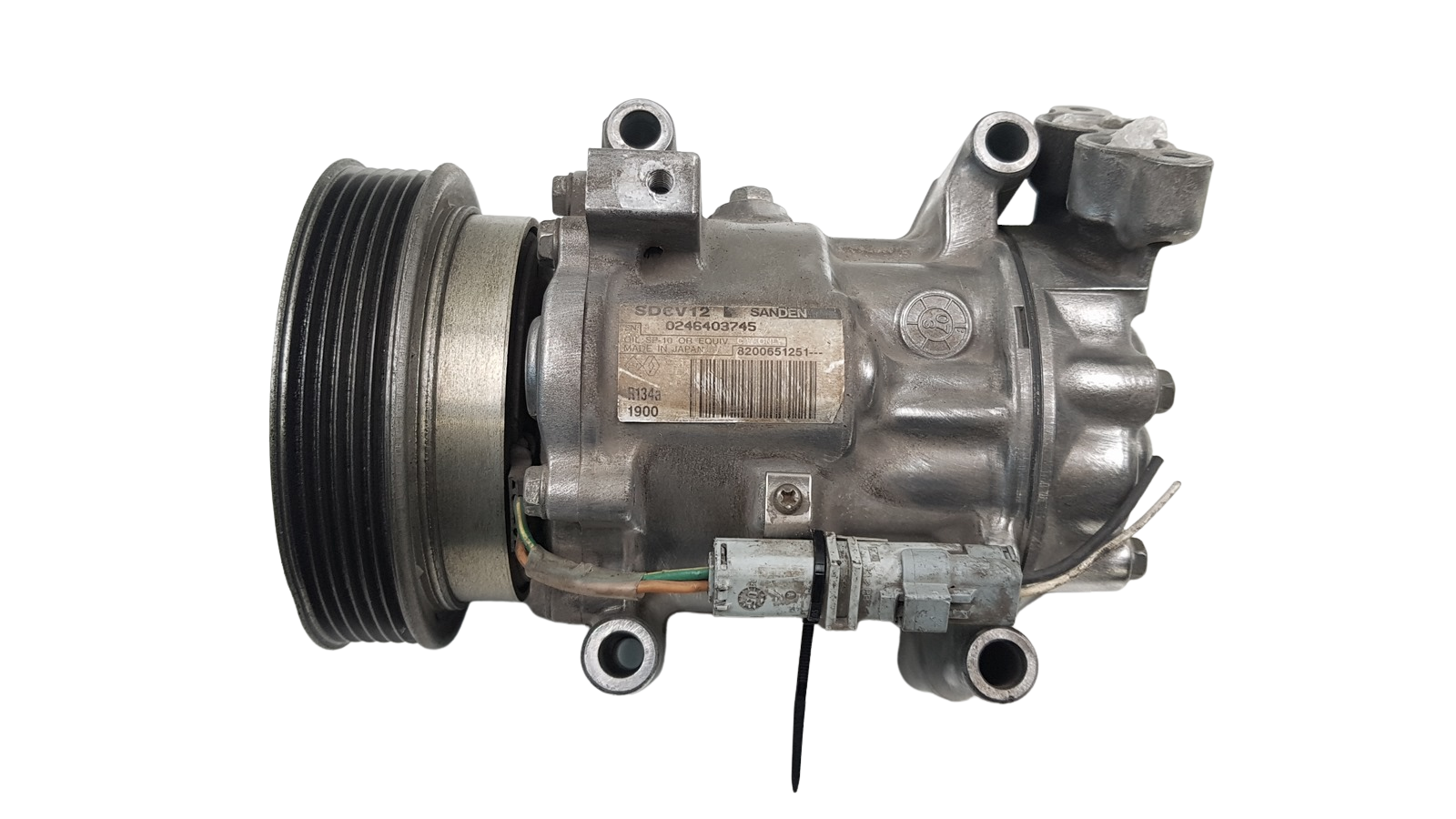 Kompressor Klimaanlage Renault Nissan 8200651251 SD6V12 1900 Sanden S7 main product photo