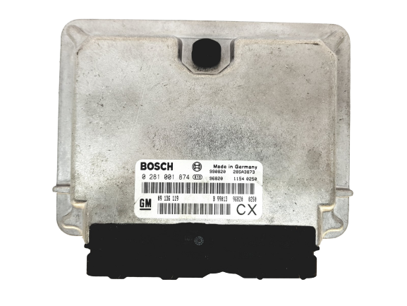Steuergerät 0281001874 09136119 CX Opel Bosch 19176 main product photo