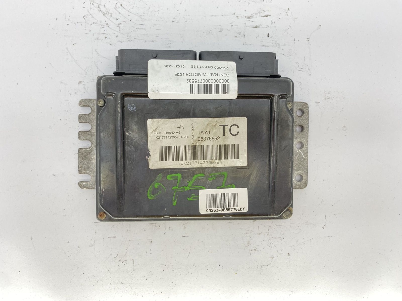 Steuergerät 96376652 S010016040A9 1AYJ Chevrolet Daewoo Kemsco 59776 main product photo