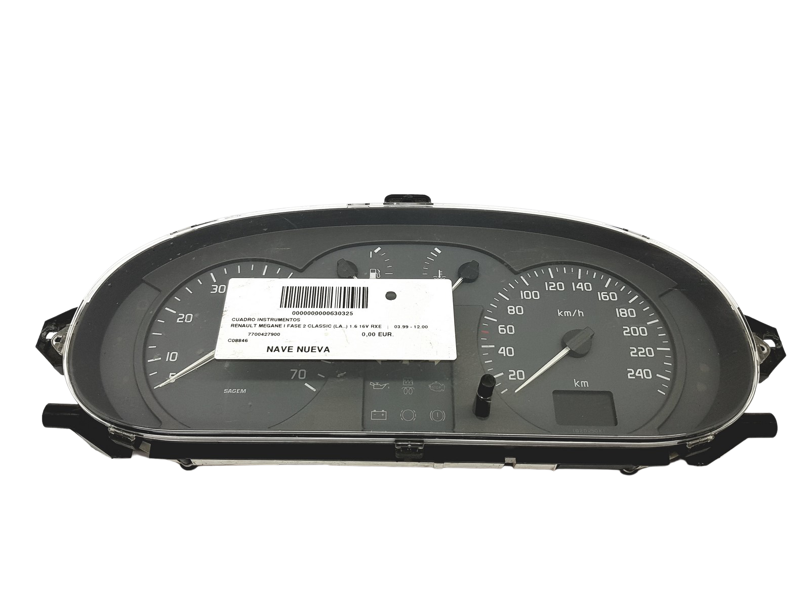 Tacho Kombiinstrument Renault Scenic 1 Megane 1 7700427900 A 50063 main product photo