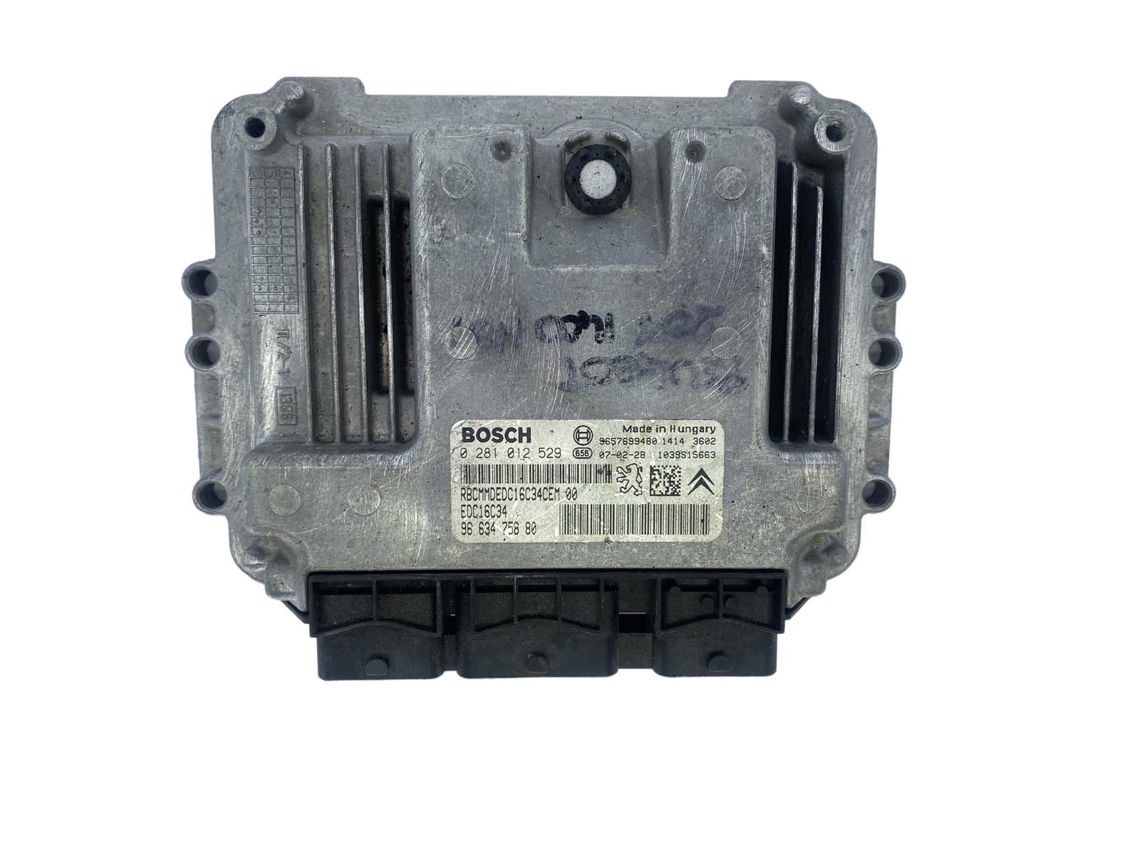 Steuergerät PSA 0281012529 9663475880 9657699480 Bosch 50220 main product photo