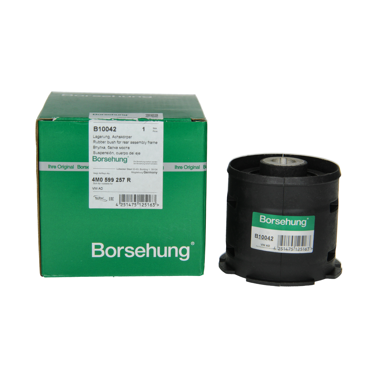 Achskörperlagerbuchse Für VW Audi 4M0599257R B10042 Borsehung main product photo