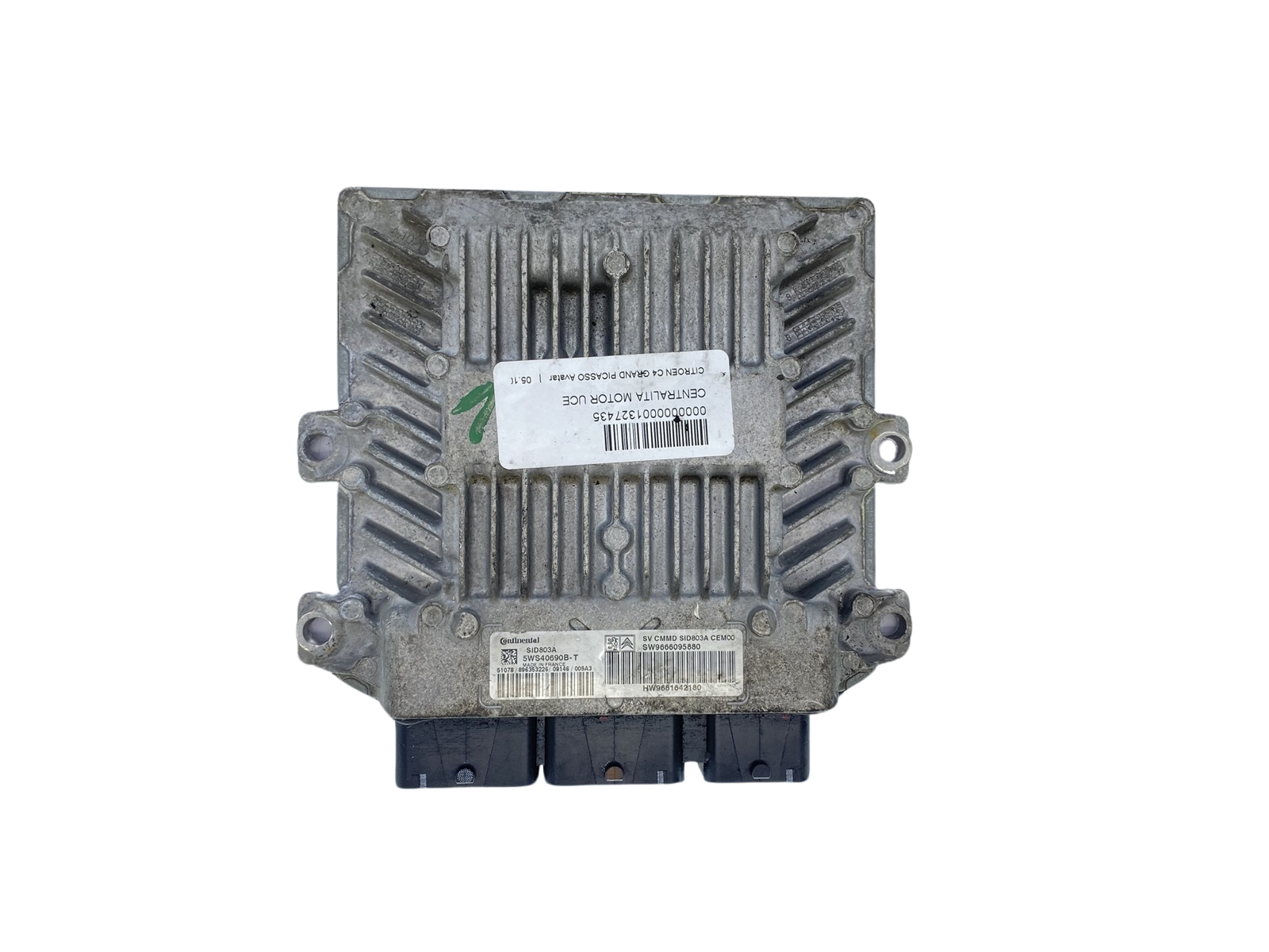 Steuergerät 5WS40690B-T 9666095880 9661642180 SID803A PSA 61895 main product photo