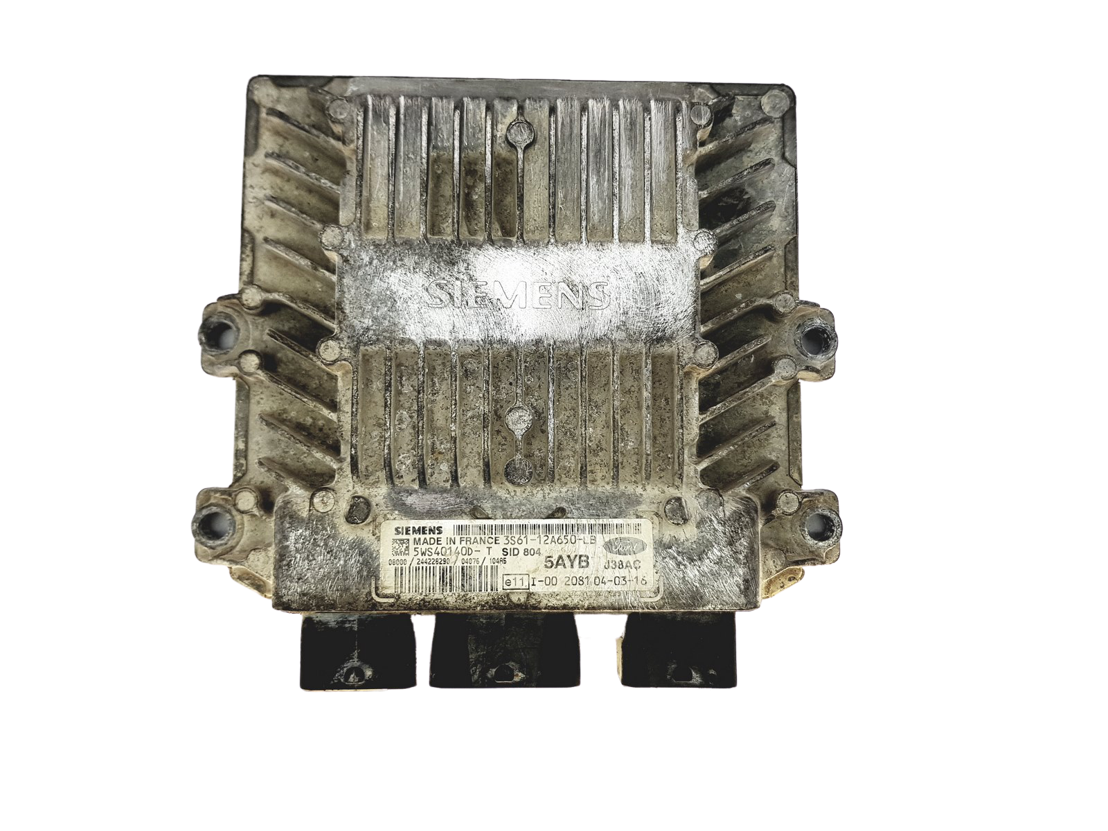 Steuergerät 3S61-12A650-LB 5WS40140D-T SID 804 Ford Siemens 27236 main product photo