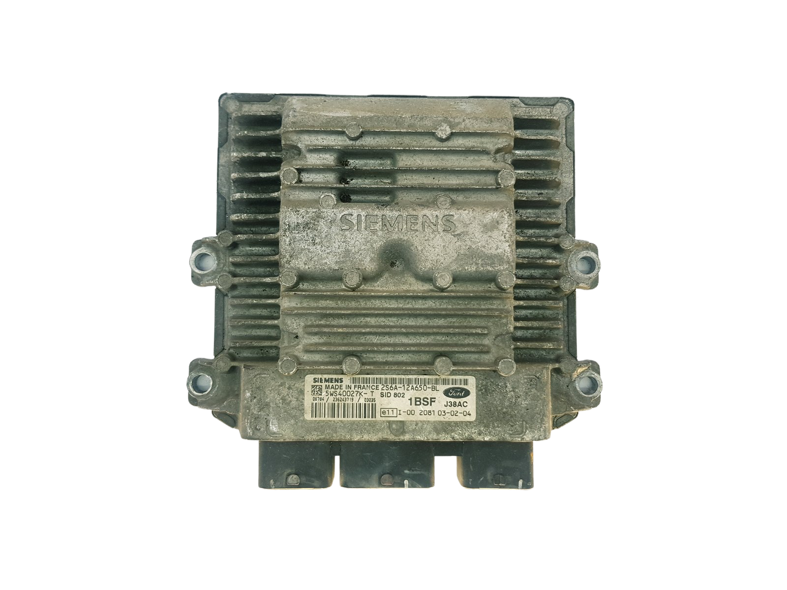 Steuergerät 2S6A-12A650-BL 5WS40027K-T SID 802 Ford Siemens 33354 main product photo