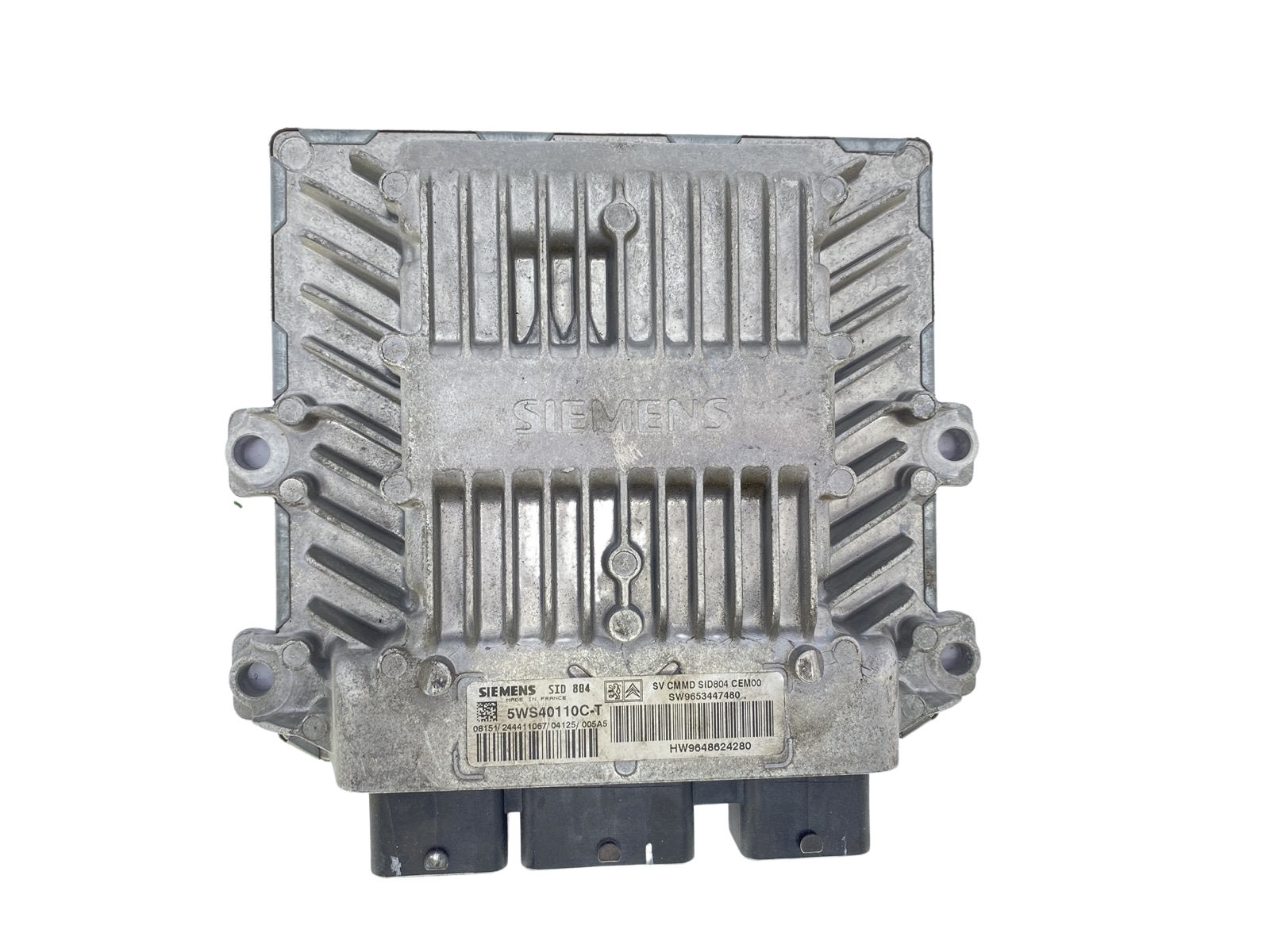 Steuergerät 9653447480 9648624280 5WS40110C-T PSA Siemens 59726 main product photo