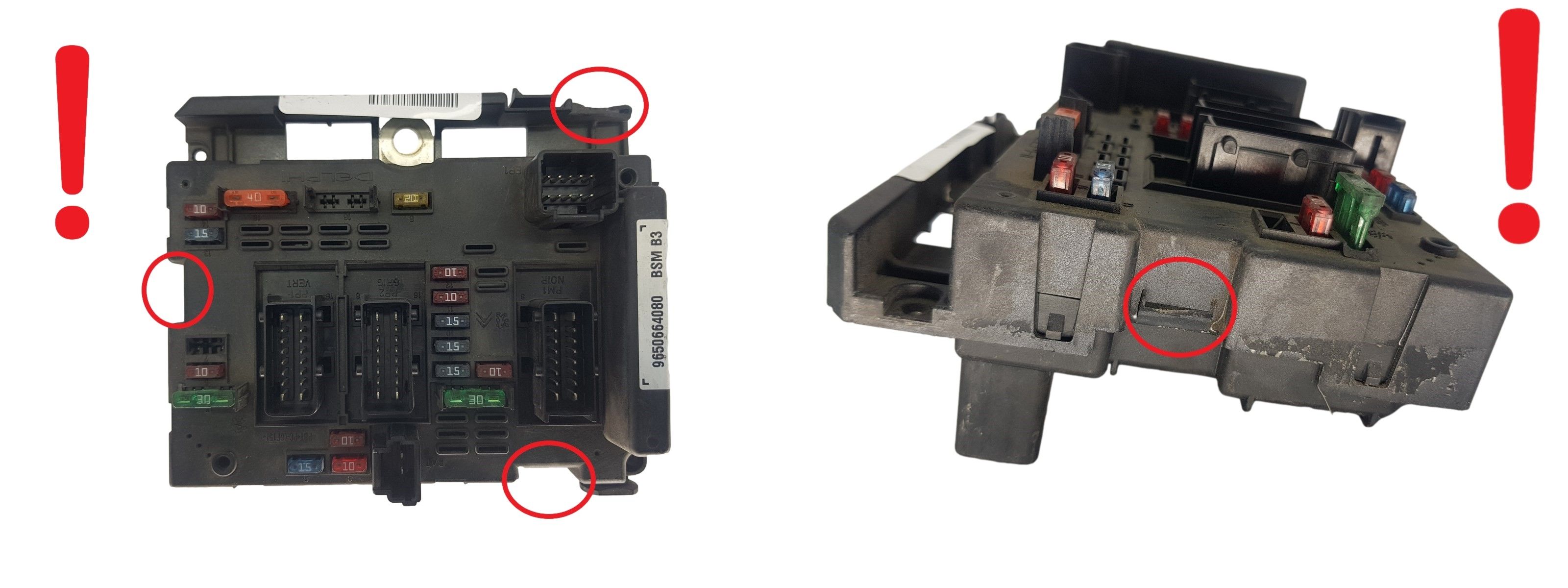 Steuergerät BSM B3 9650664080 PSA Delphi 1849 main product photo