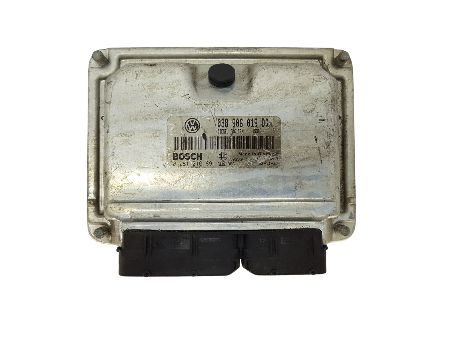 Steuergerät 038906019DQ 0281010891 VW Seat Bosch 13985 main product photo