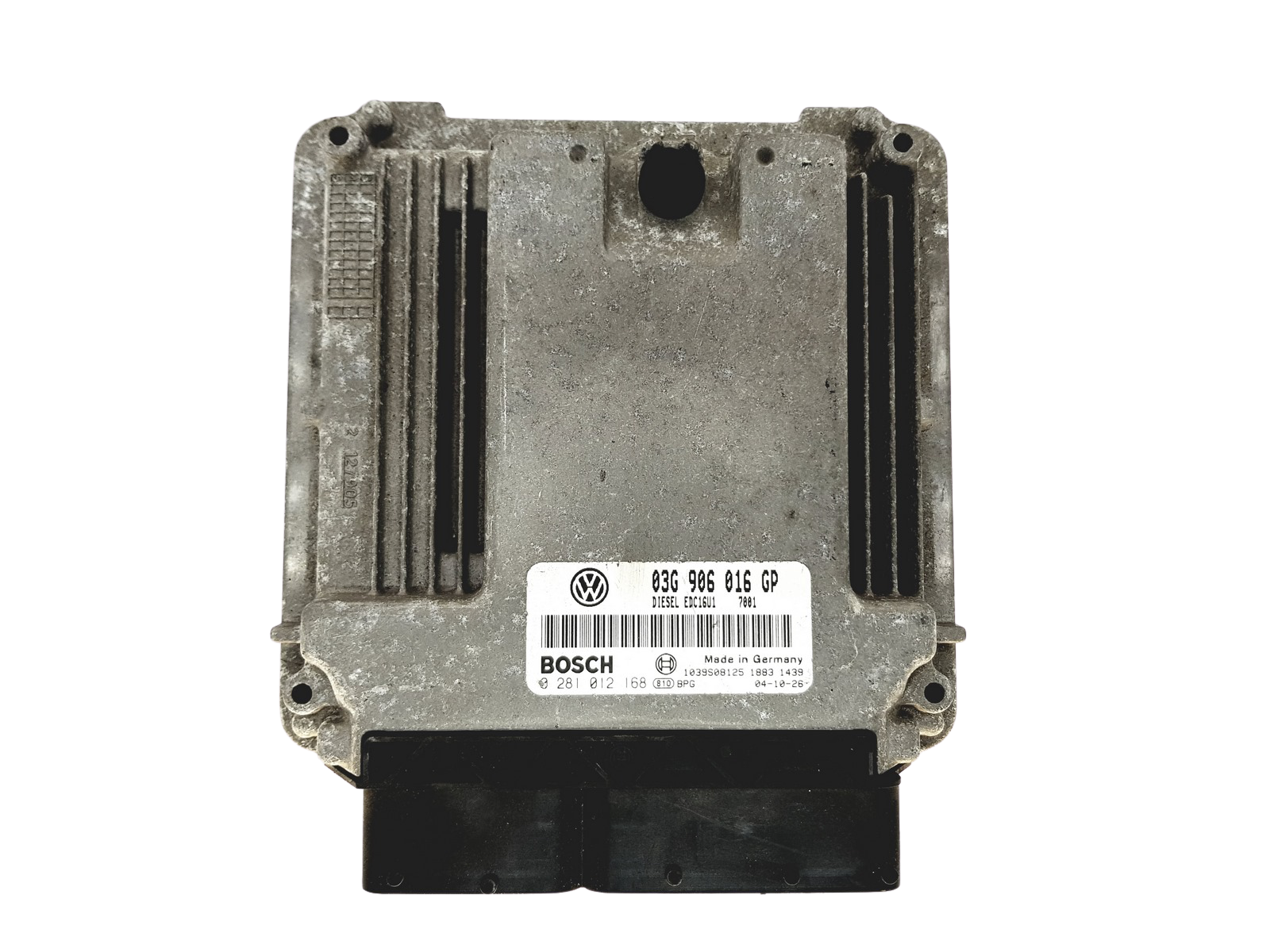 Steuergerät 03G906016GP 0281012168 VW Bosch main product photo