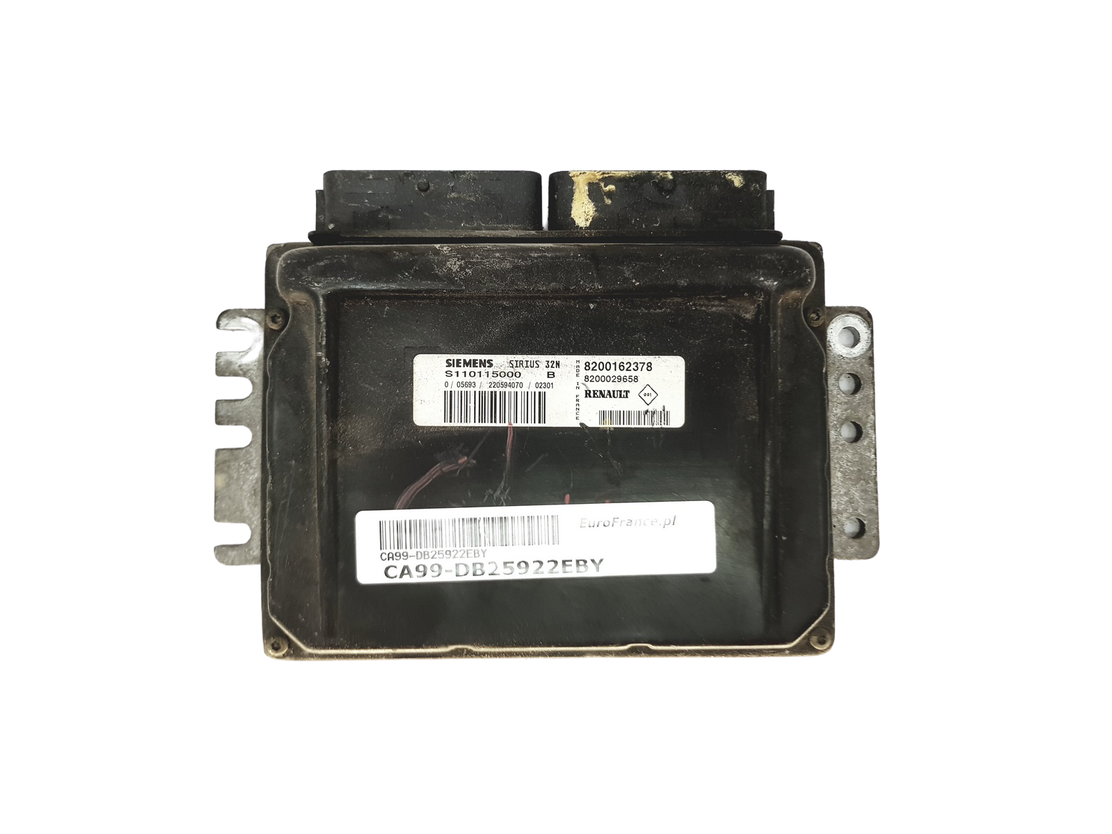 Steuergerät S110115000B 8200162378 8200029658 Renault Siemens 25922 main product photo