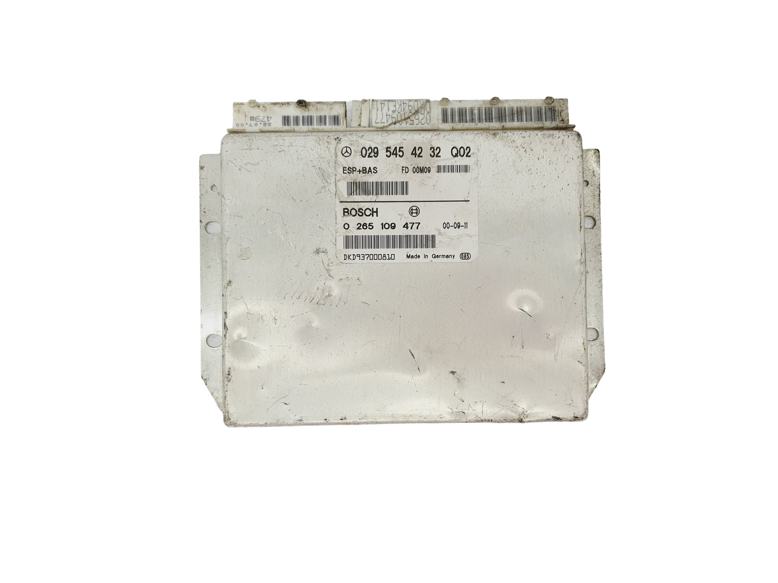 Steuergerät Mercedes 0295454232Q02 0265109477 Bosch 36587 main product photo