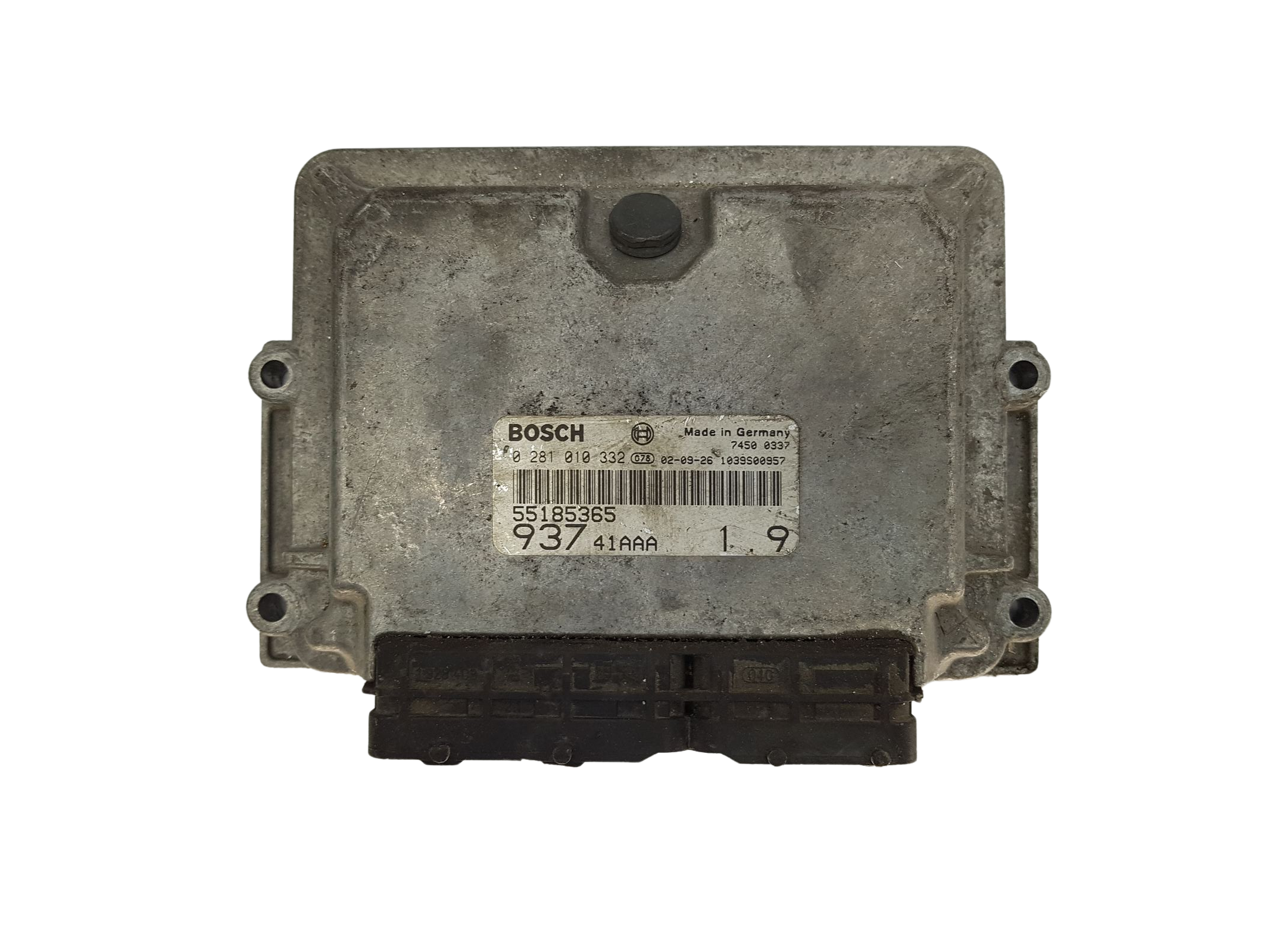Steuergerät 55185365 0281010332 41AAA Alfa Romeo Bosch 15298 main product photo