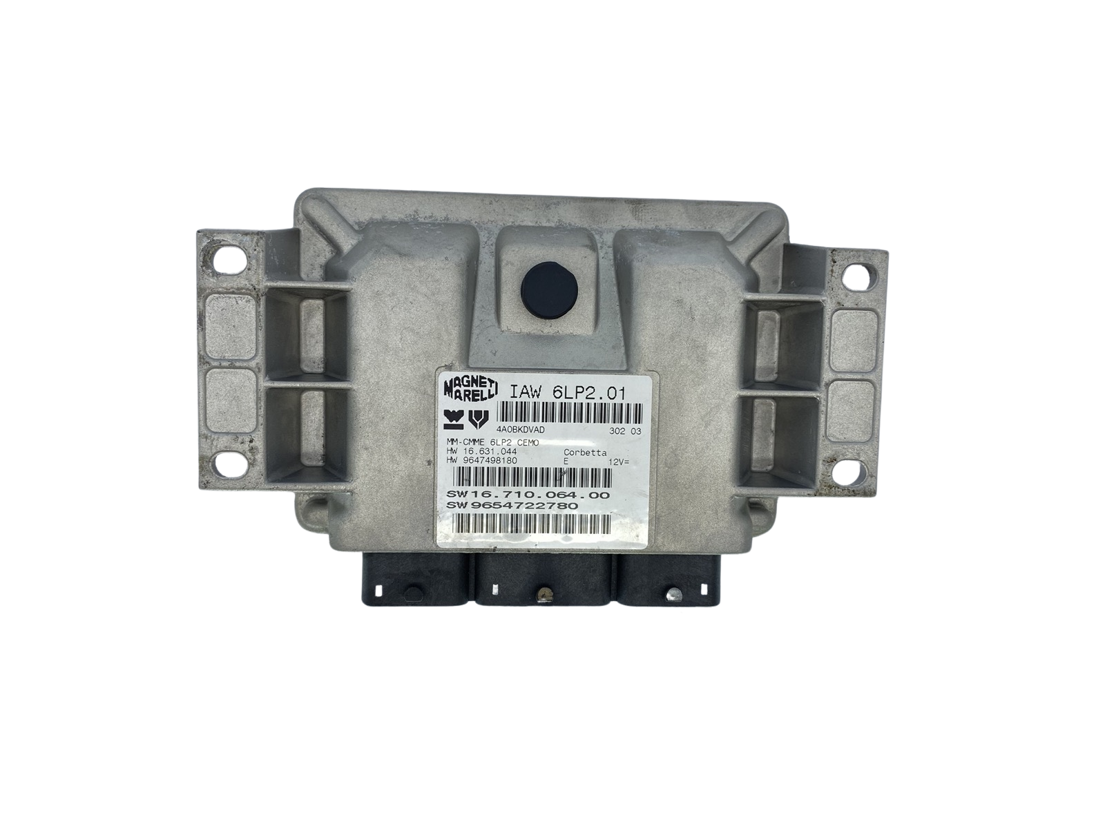 Steuergerät 9654722780 9647498180 IAW6LP2.01 PSA Magneti Marelli main product photo