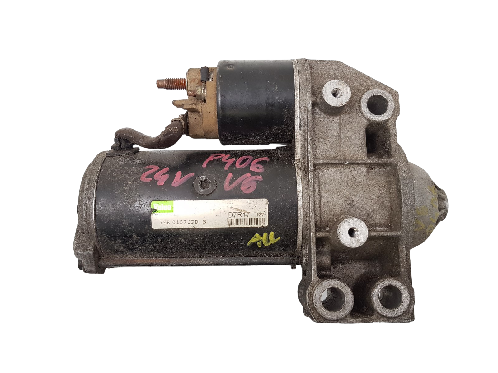Anlasser Starter Renault PSA 9627267180 D7R17 3.0 V6 Valeo main product photo