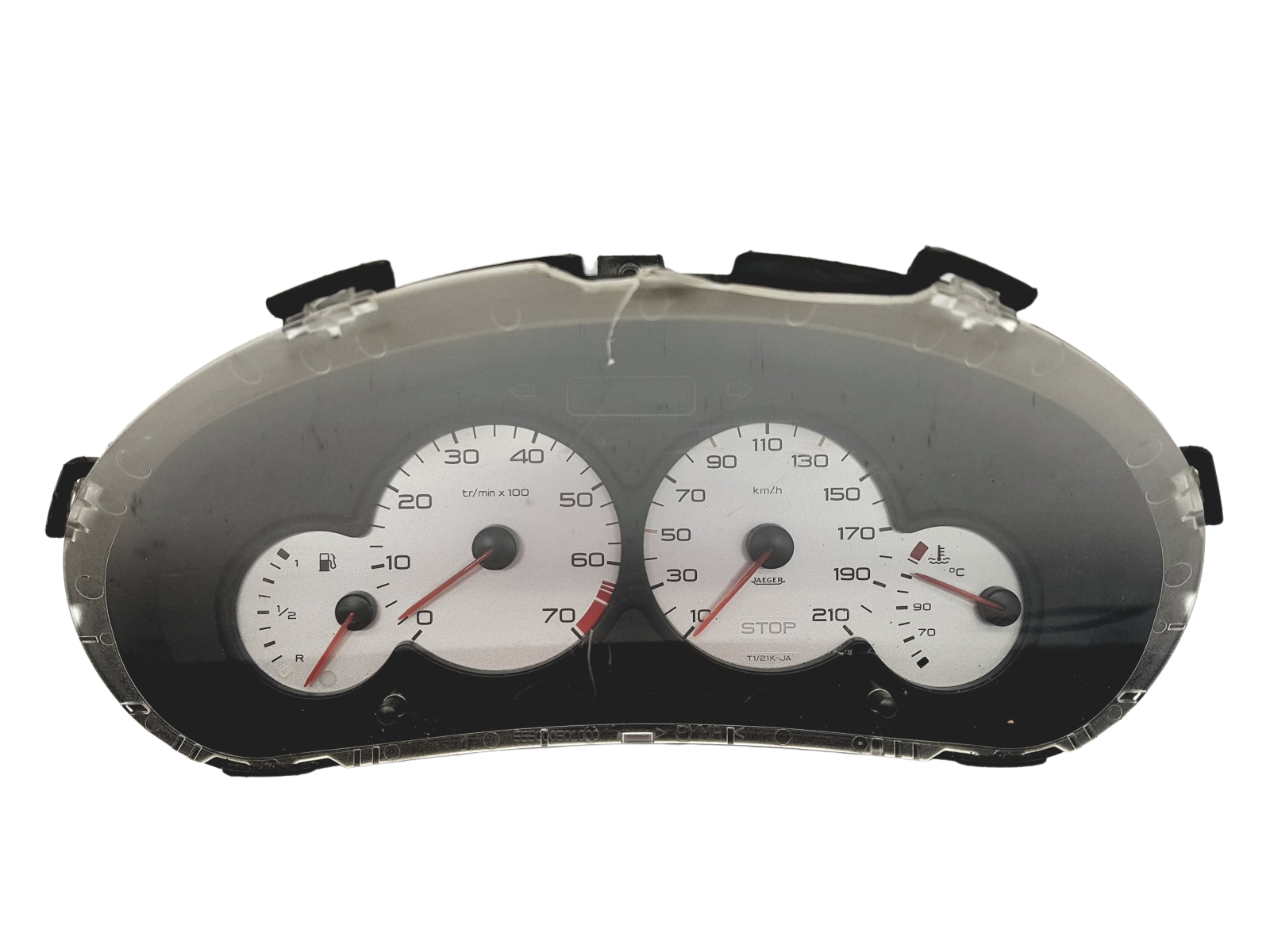 Tacho Kombiinstrument Peugeot 206 9651740380 44082 main product photo