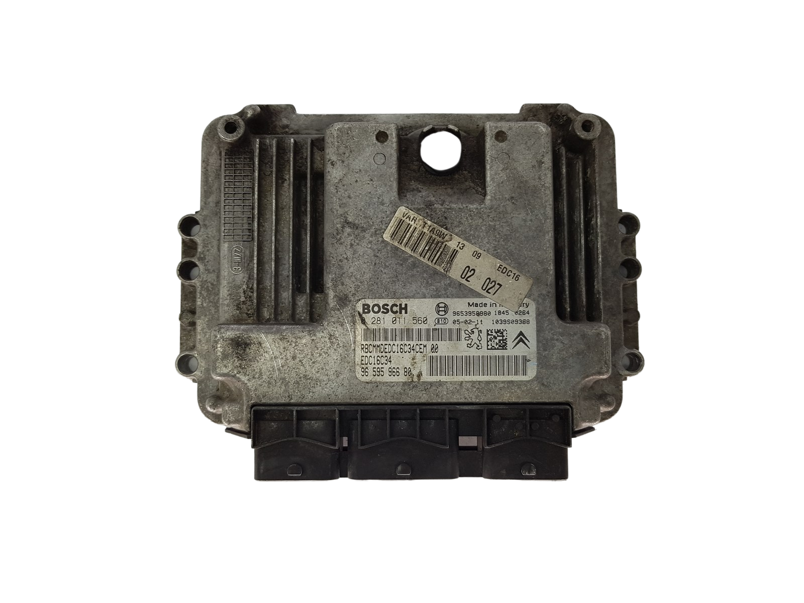 Steuergerät 0281011560 9659596680 9653958980 PSA Bosch 19393 main product photo