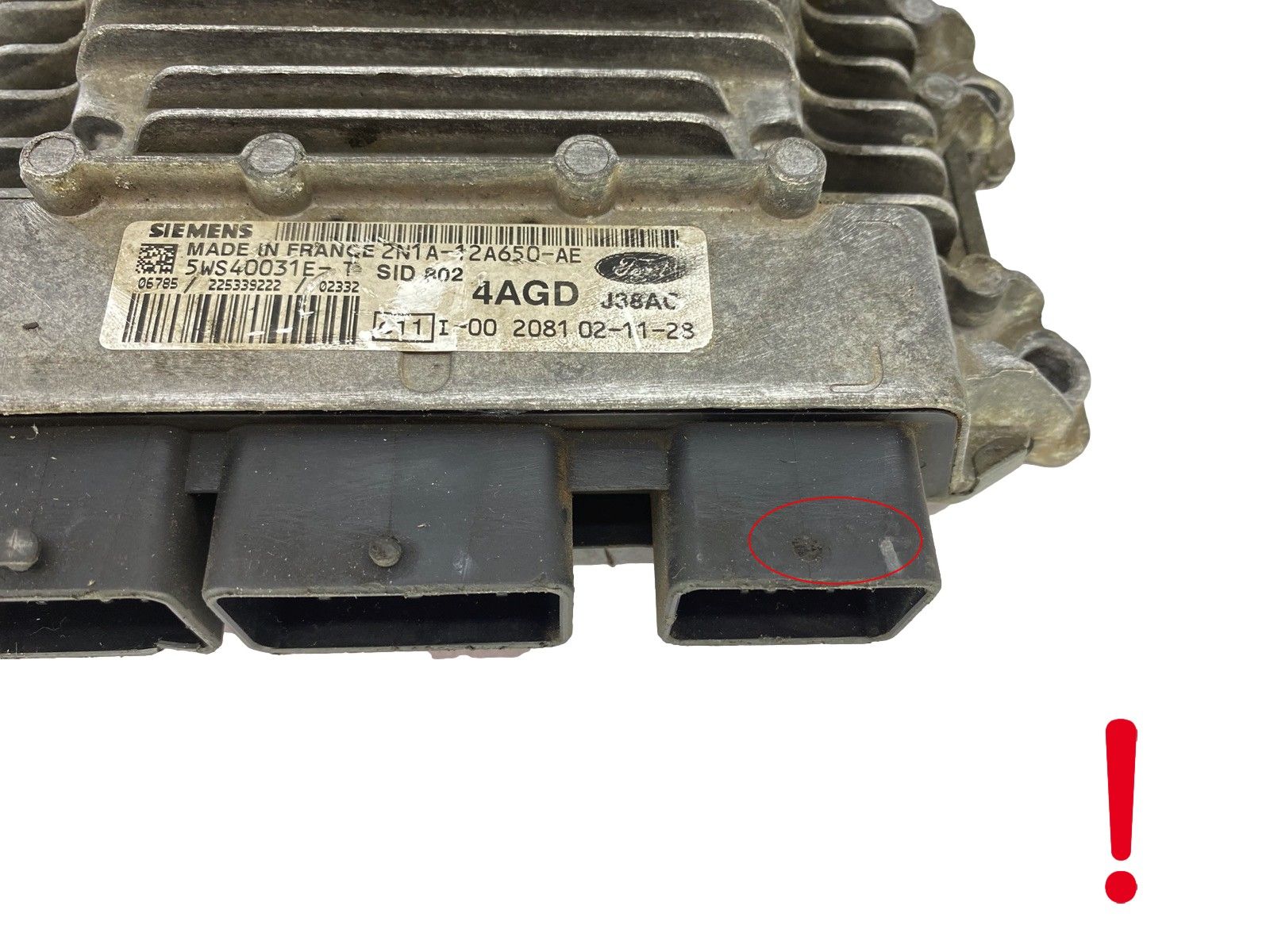 Steuergerät 2N1A-12A650-AE 5WS40031E-T Ford Siemens 54693 main product photo