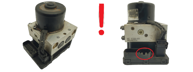 Abs-Pumpe VW Seat Skoda Audi 1J0614117D 1J0907379P ATE 61572 main product photo