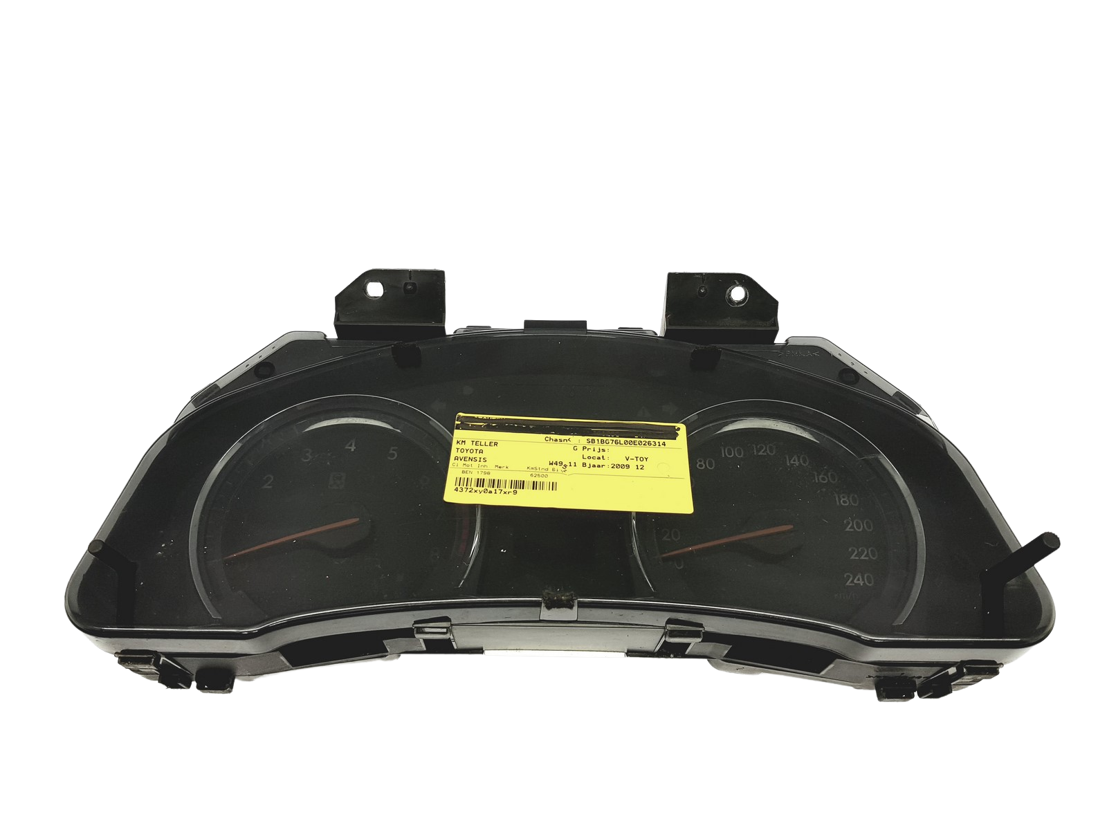 Tacho Kombiinstrument Toyota Avensis 83800-05K90 8380005K90 main product photo