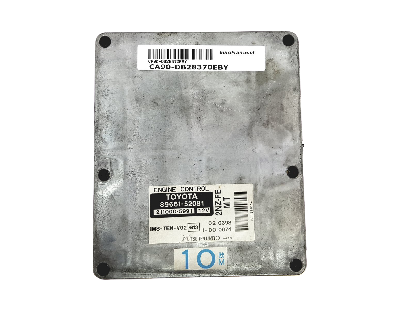 Steuergerät 89661-52081 211000-5991 Toyota Fujitsu 28370 main product photo