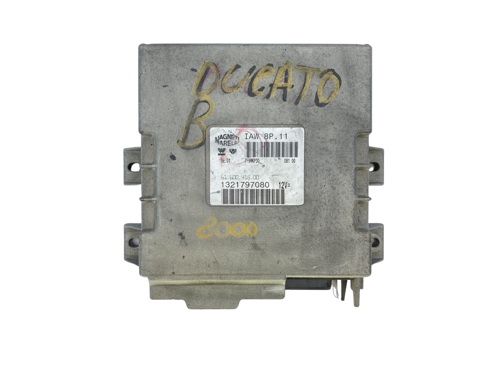Steuergerät IAW8P.11 1321797080 61.600.415.00 Fiat Magneti Marelli 54078 main product photo