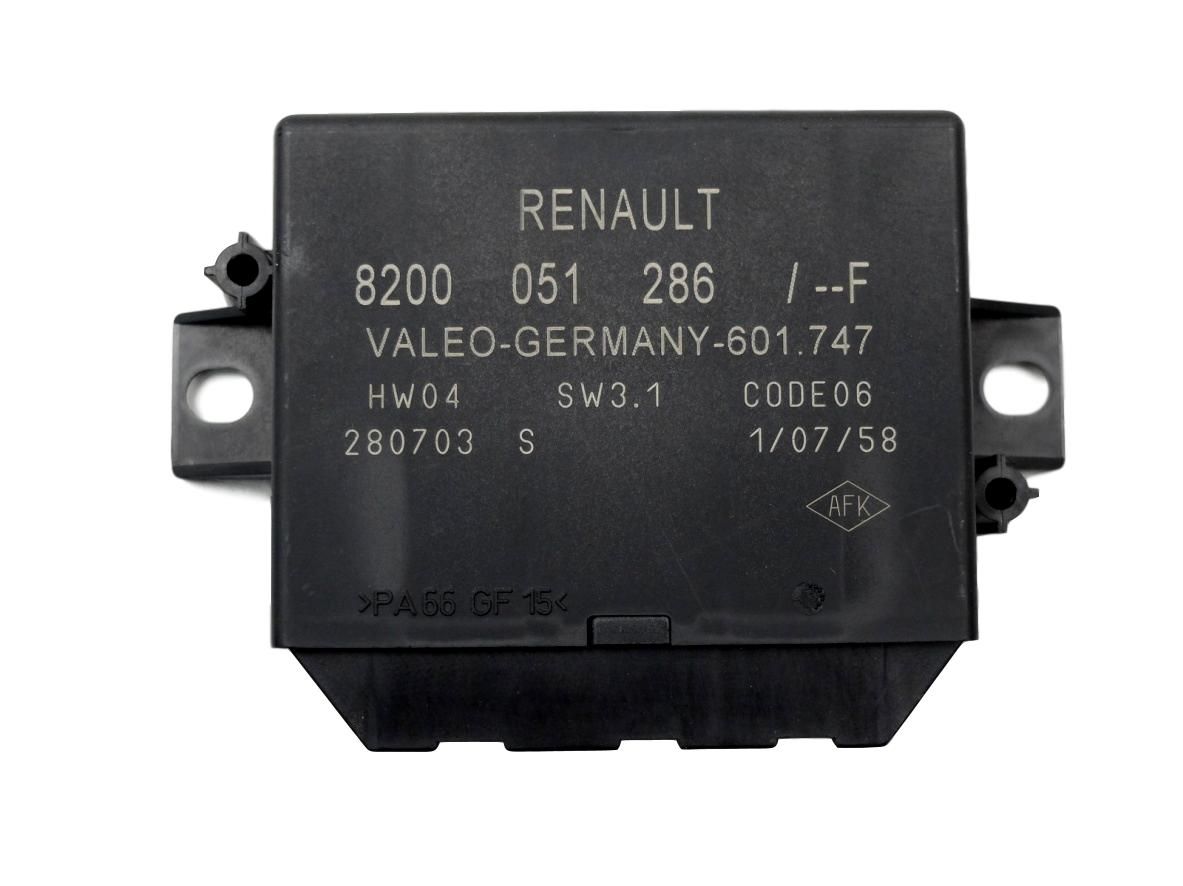 Steuergerät PDC Renault 8200051286 Valeo main product photo
