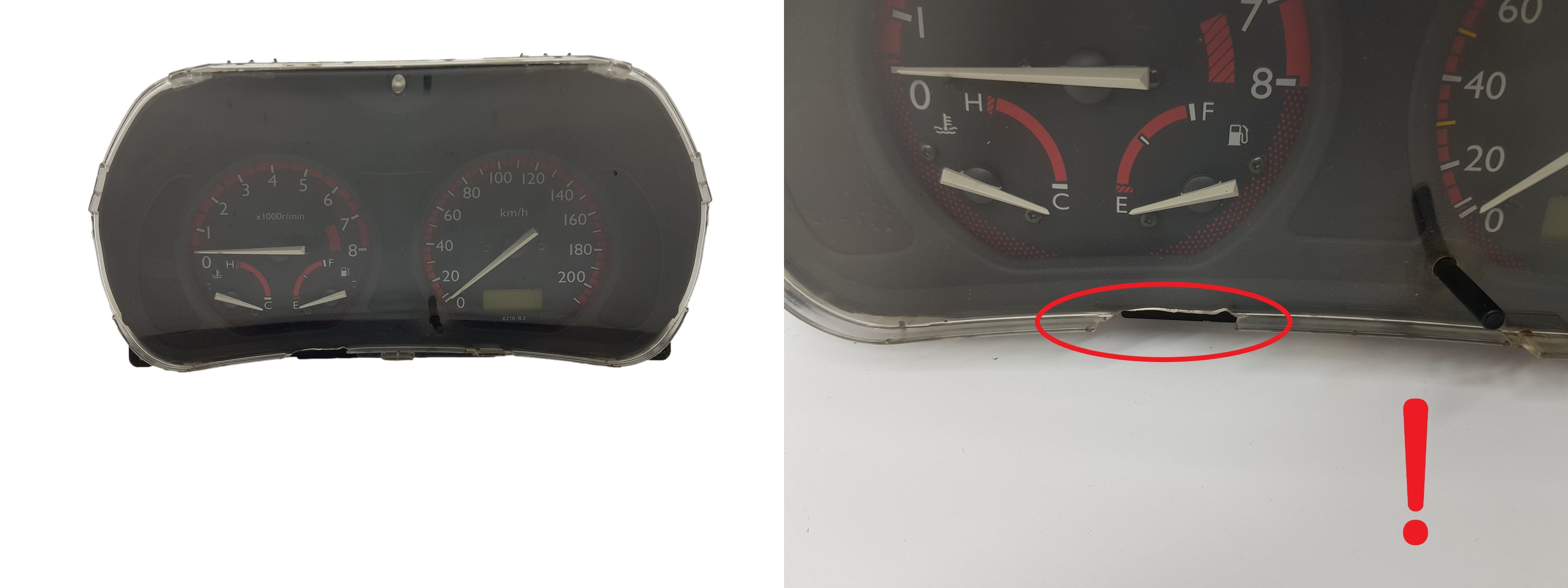Tacho Kombiinstrument Honda HRV 78100S2HG100 HR-0265-215 1579 main product photo