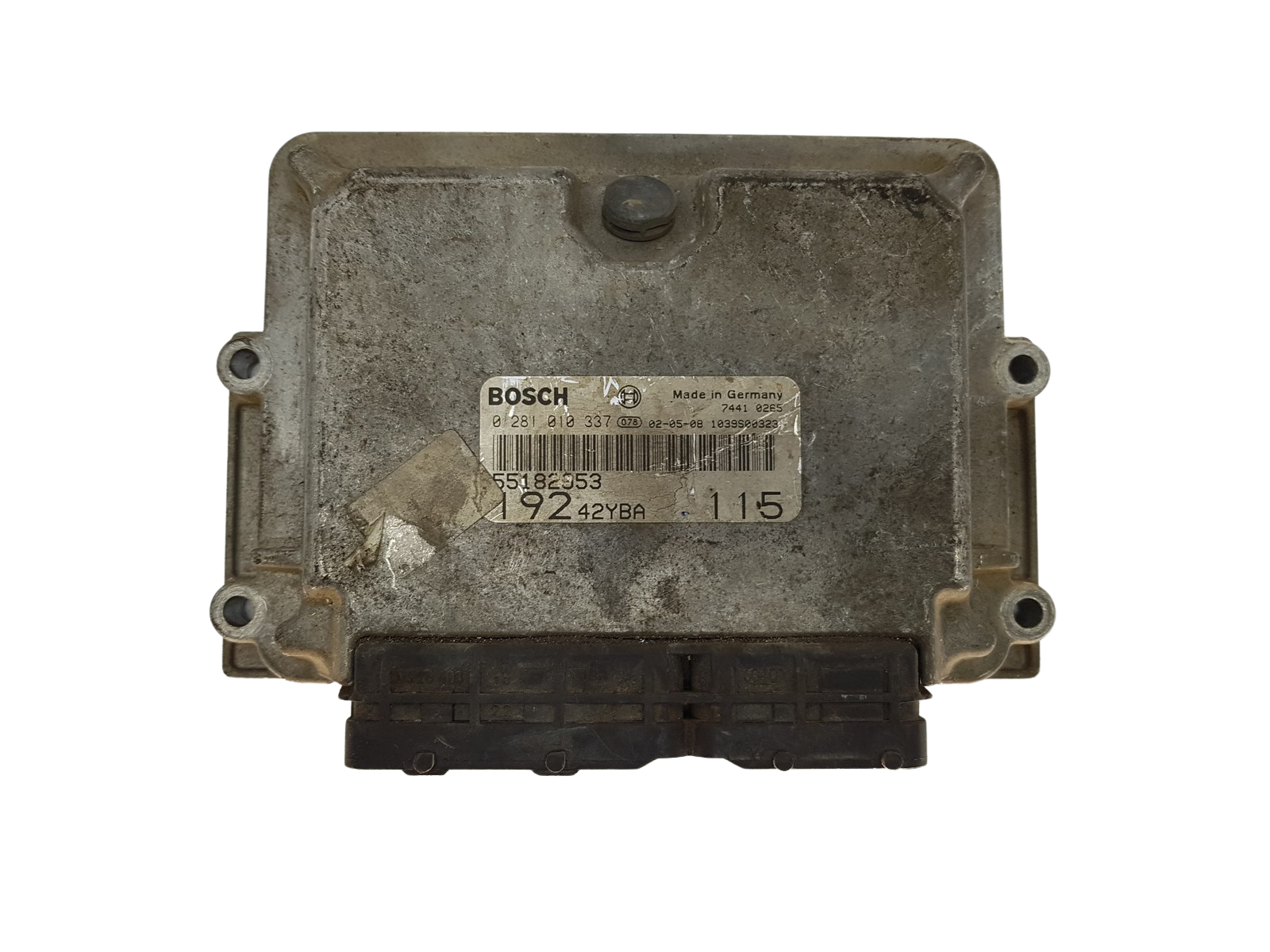 Steuergerät Fiat 55182953 0281010337 19242YBA Bosch main product photo