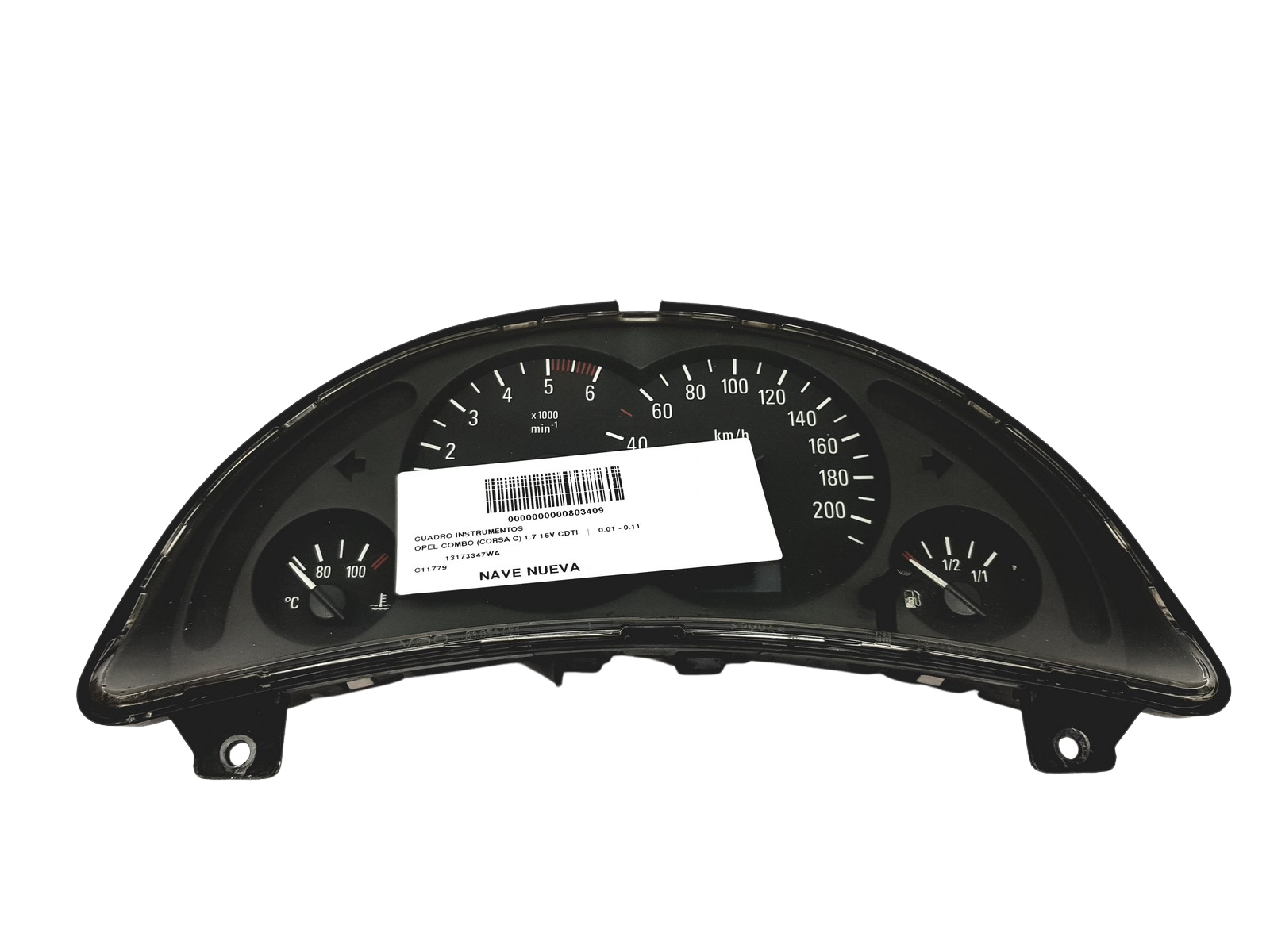Tacho Kombiinstrument Opel Corsa C 13173347WA 110008988026 58799 main product photo