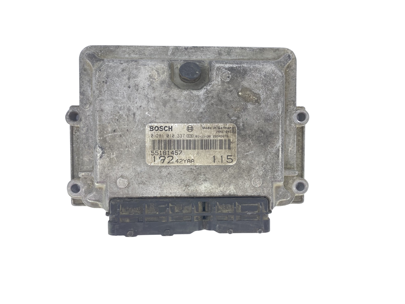 Steuergerät 55181457 0281010337 19242YAA Fiat Bosch 57538 main product photo