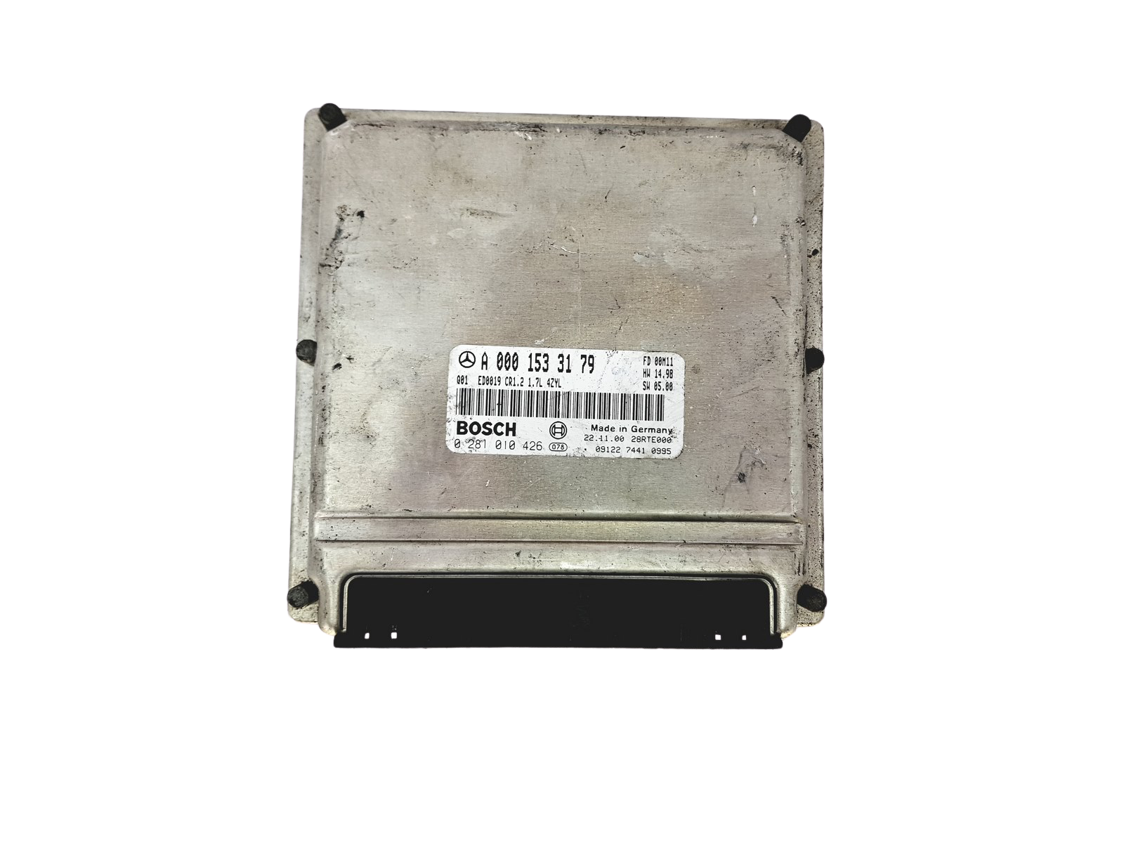 Steuergerät A0001533179 0281010426 Mercedes Bosch 27814 main product photo