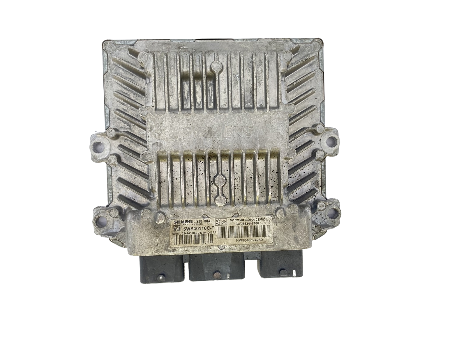 Steuergerät 9653447480 9648624280 5WS40110C-T PSA Siemens 60321 main product photo