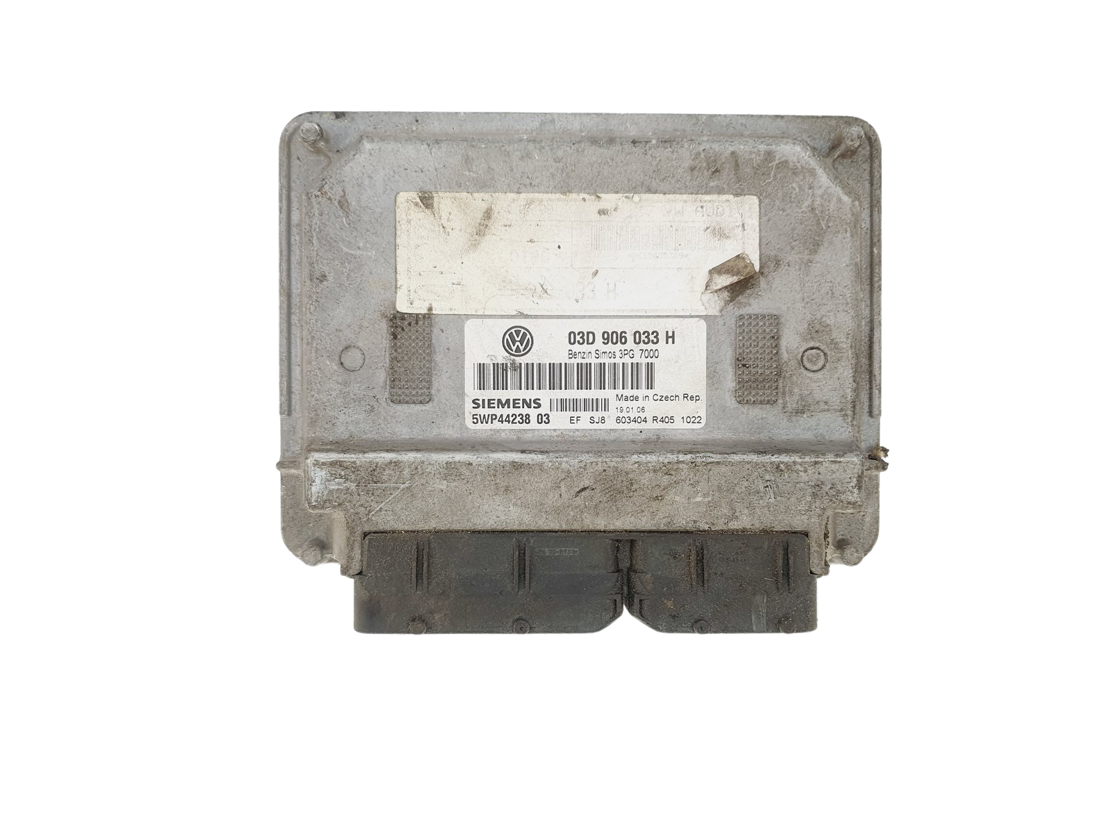 Steuergerät VW 03D906033H 5WP44238 03 Siemens 37268 main product photo