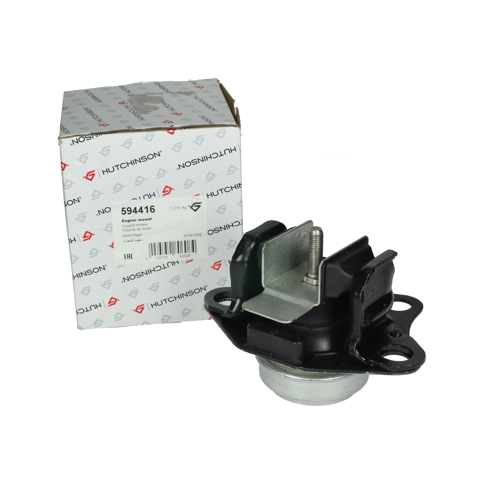 Motoraufhängung, Motorlager Renault 8200277791 594416 Hutchinson main product photo