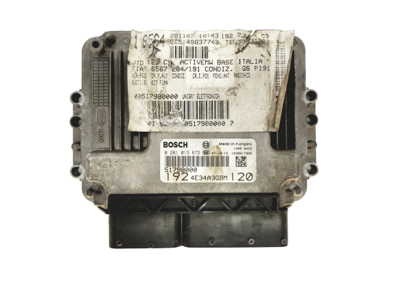 Steuergerät 51798000 0281013672 Alfa Romeo Bosch 19782 main product photo