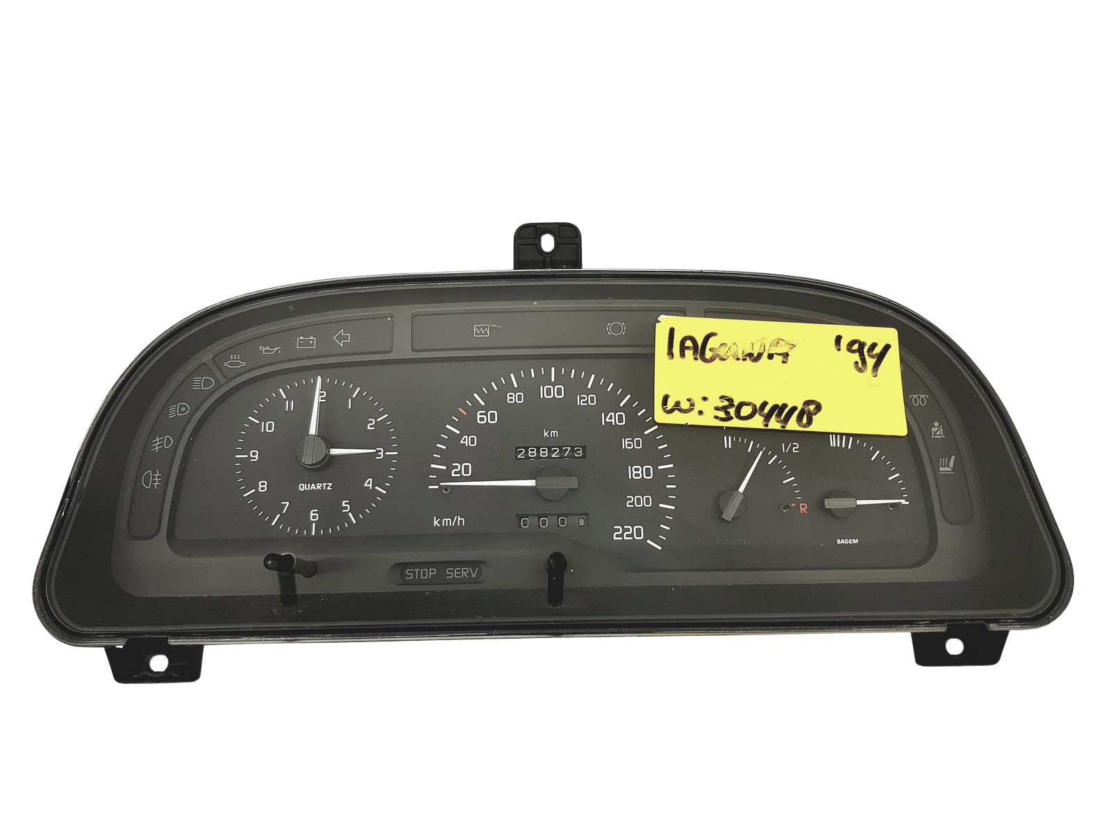 Tacho Kombiinstrument Renault Laguna 1 7700824299 P 49504 main product photo