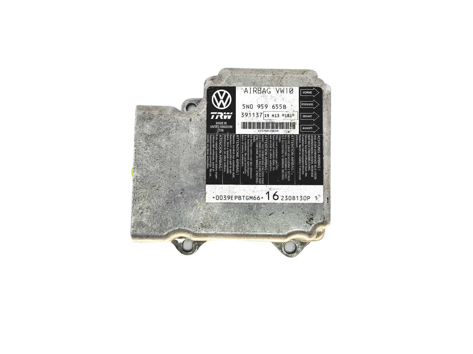 Steuergerät Moduł 5N0959655B 391137 VW TRW main product photo