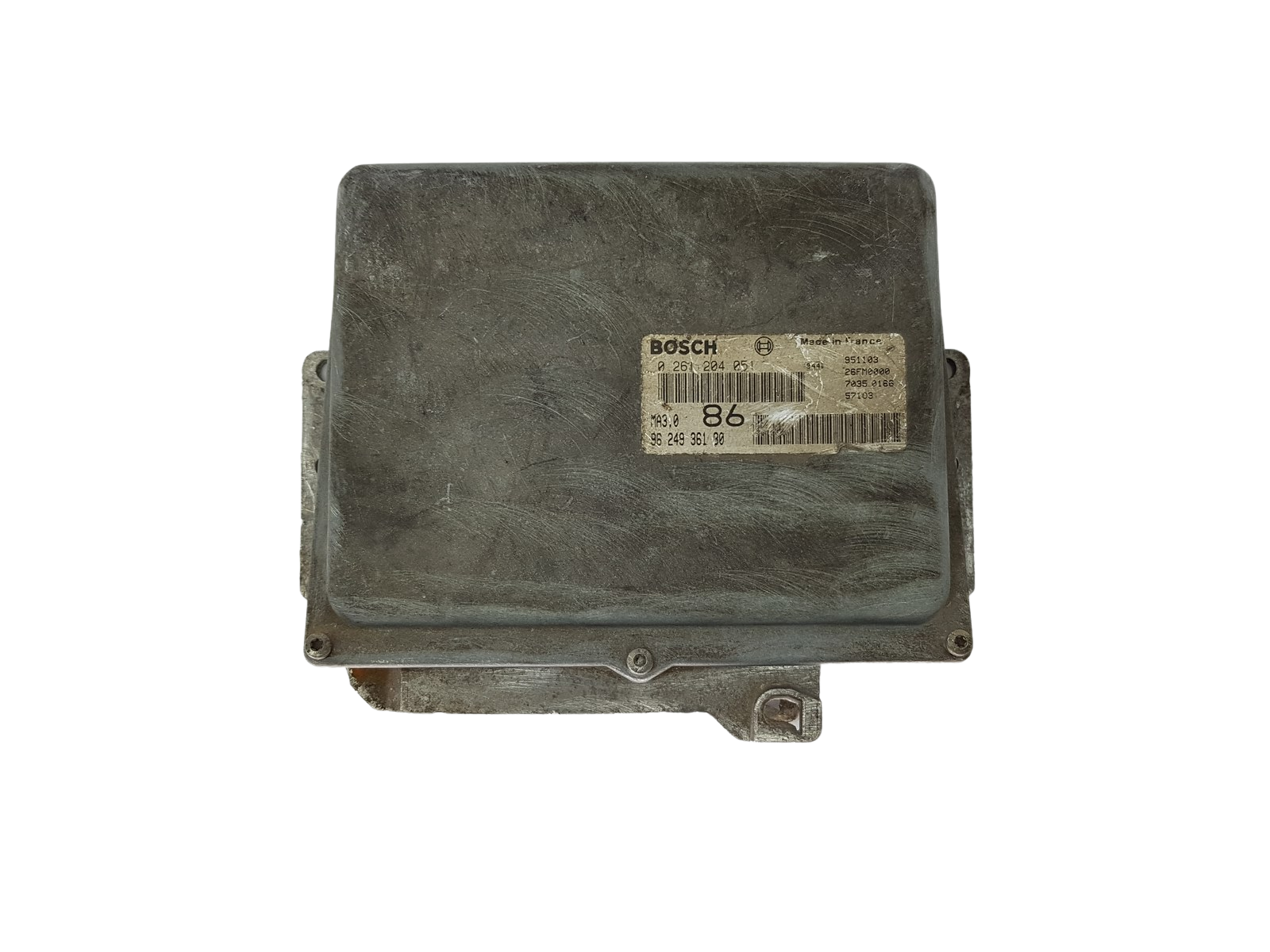 Steuergerät 0261204051 9624936180 26FM0000 MA3.0 PSA Bosch 17442 main product photo
