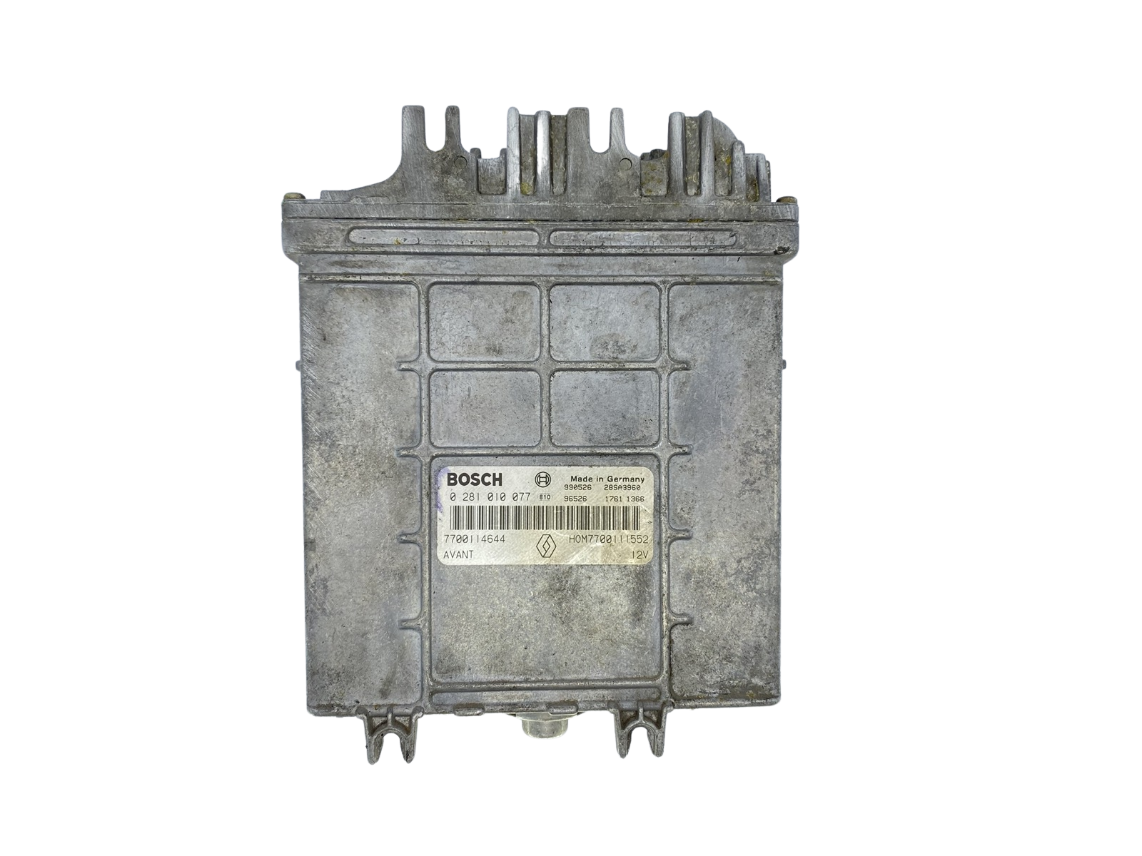 Steuergerät 0281010077 7700114644 7700111552 Renault Bosch 60634 main product photo