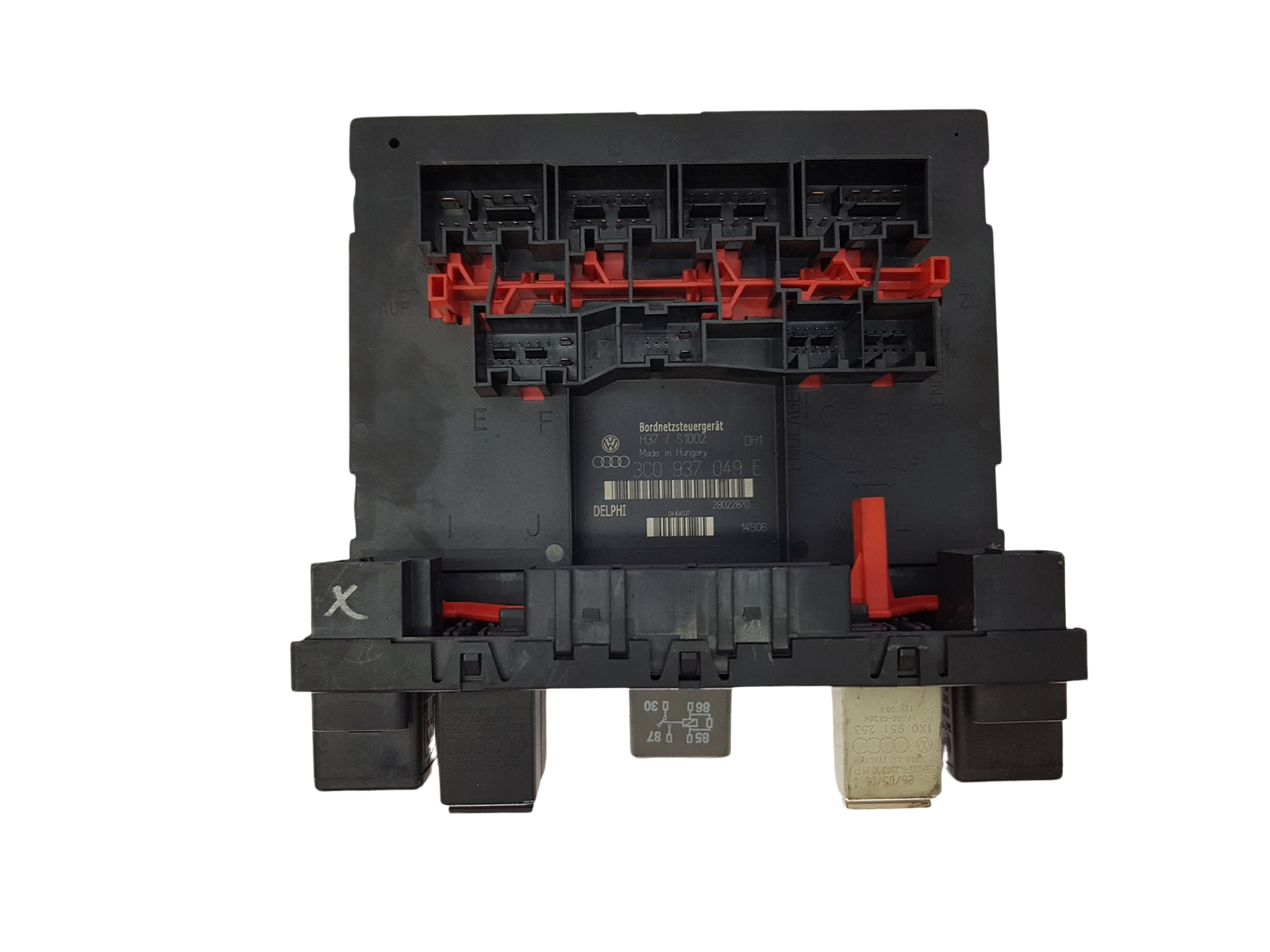 Steuergerät BCM 3C0937049E 28022870 VW Seat Skoda Delphi 19763 main product photo