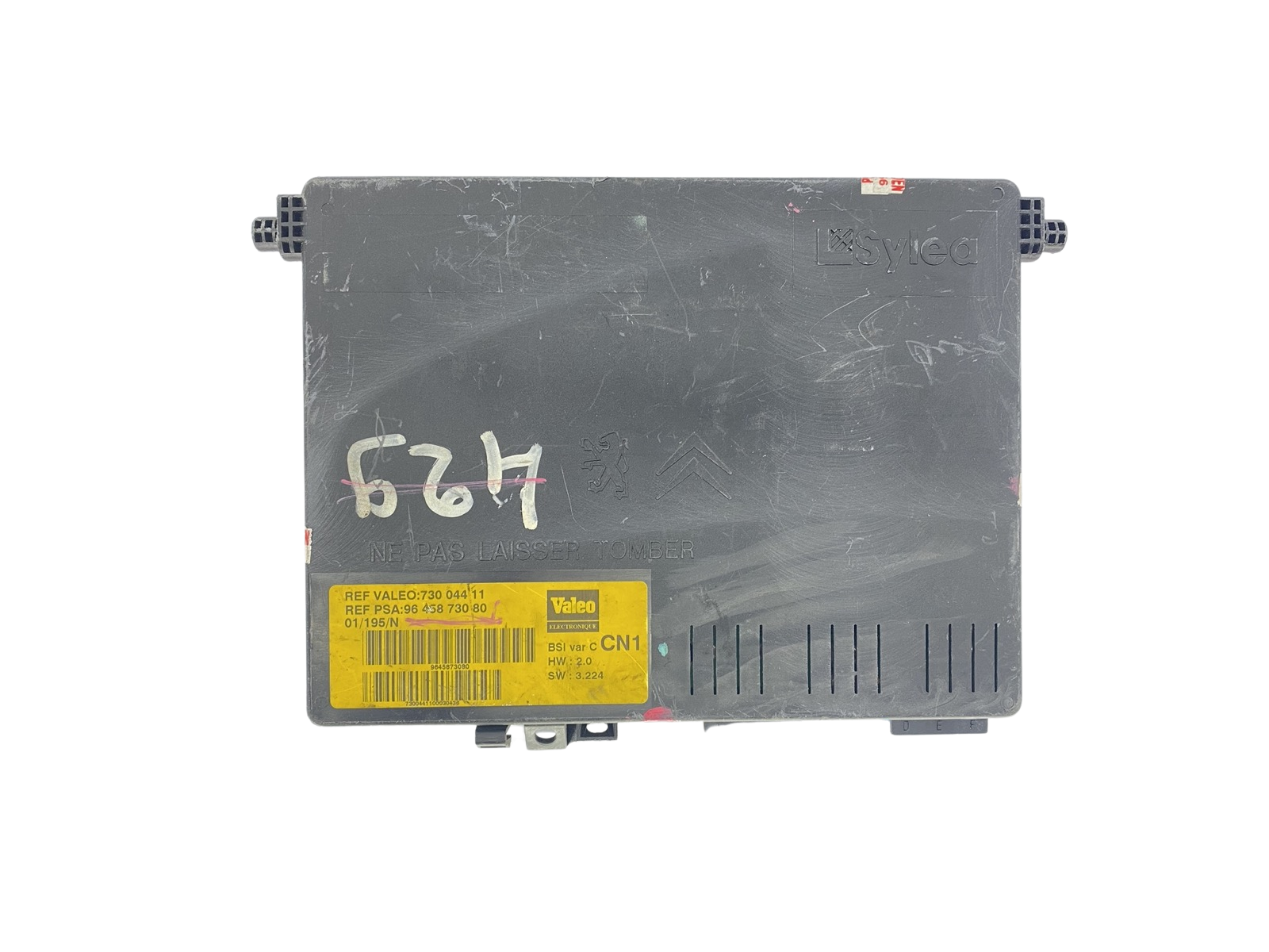 Steuergerät 9645873080 73004411 PSA Valeo main product photo