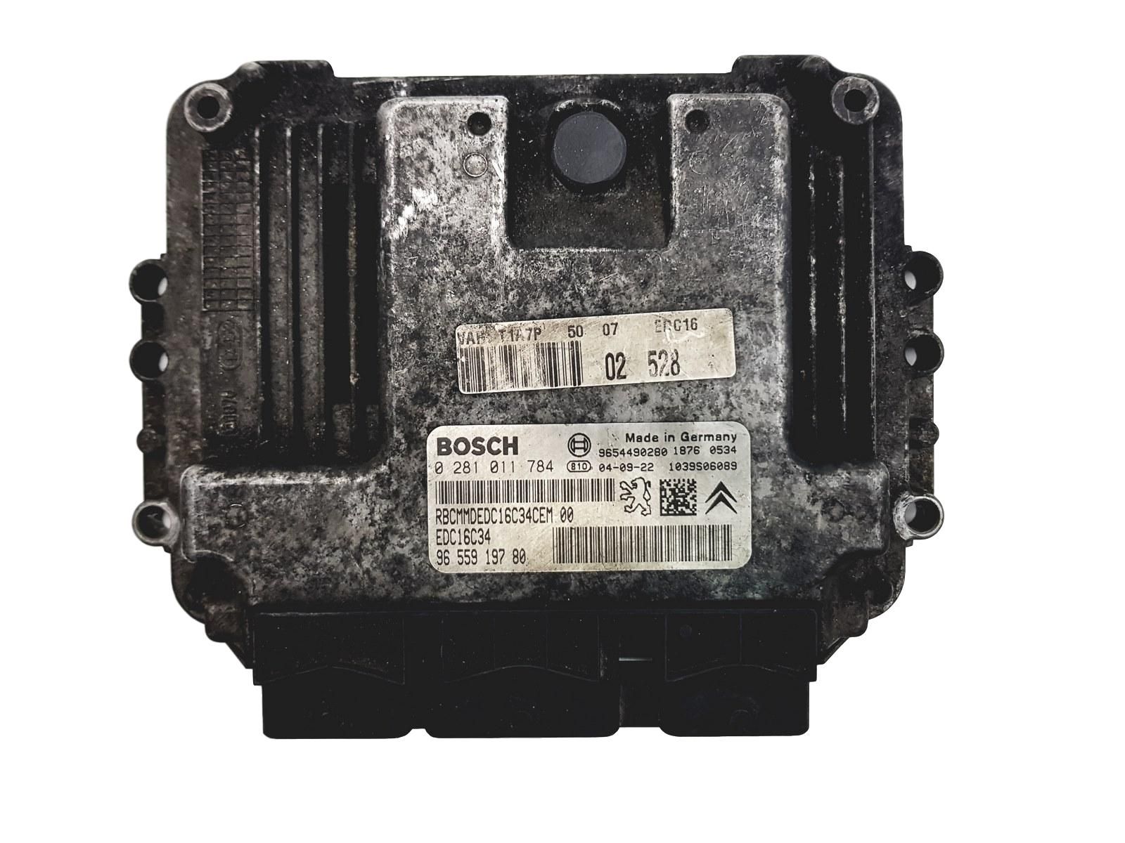 Steuergerät 0281011784 9655919780 9654490280 PSA Bosch 3055 main product photo